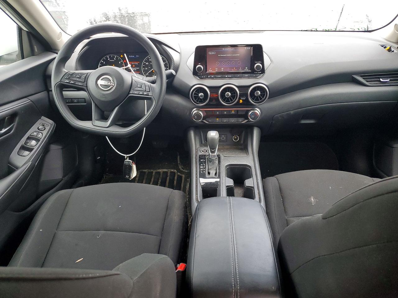 2025 Nissan Sentra S White vin: 3N1AB8BV7SY363381
