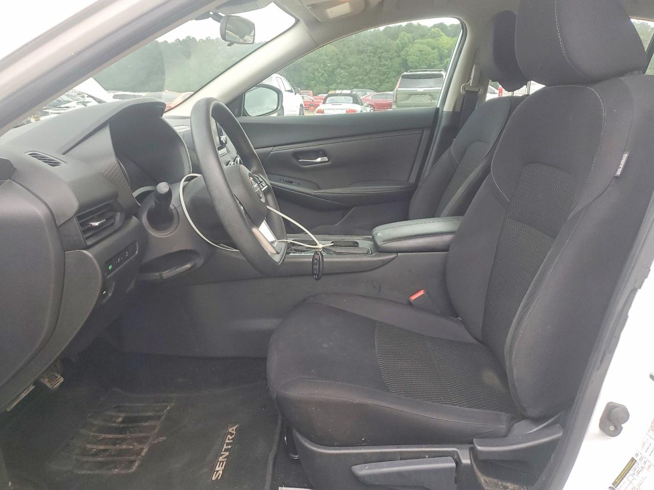 2023 Nissan Sentra S Белый vin: 3N1AB8BV8PY224013