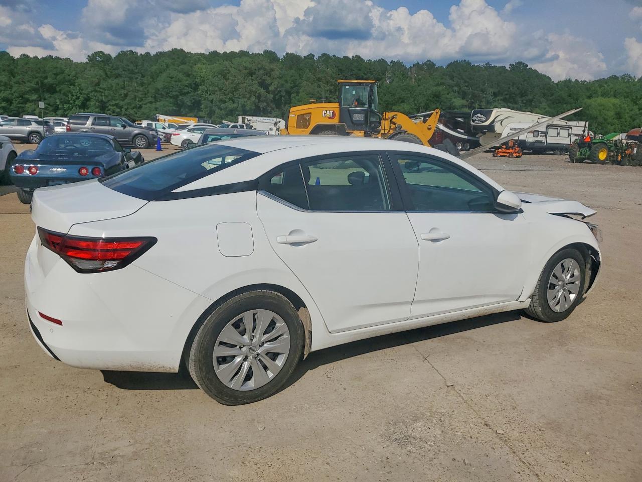 2023 Nissan Sentra S Белый vin: 3N1AB8BV8PY224013