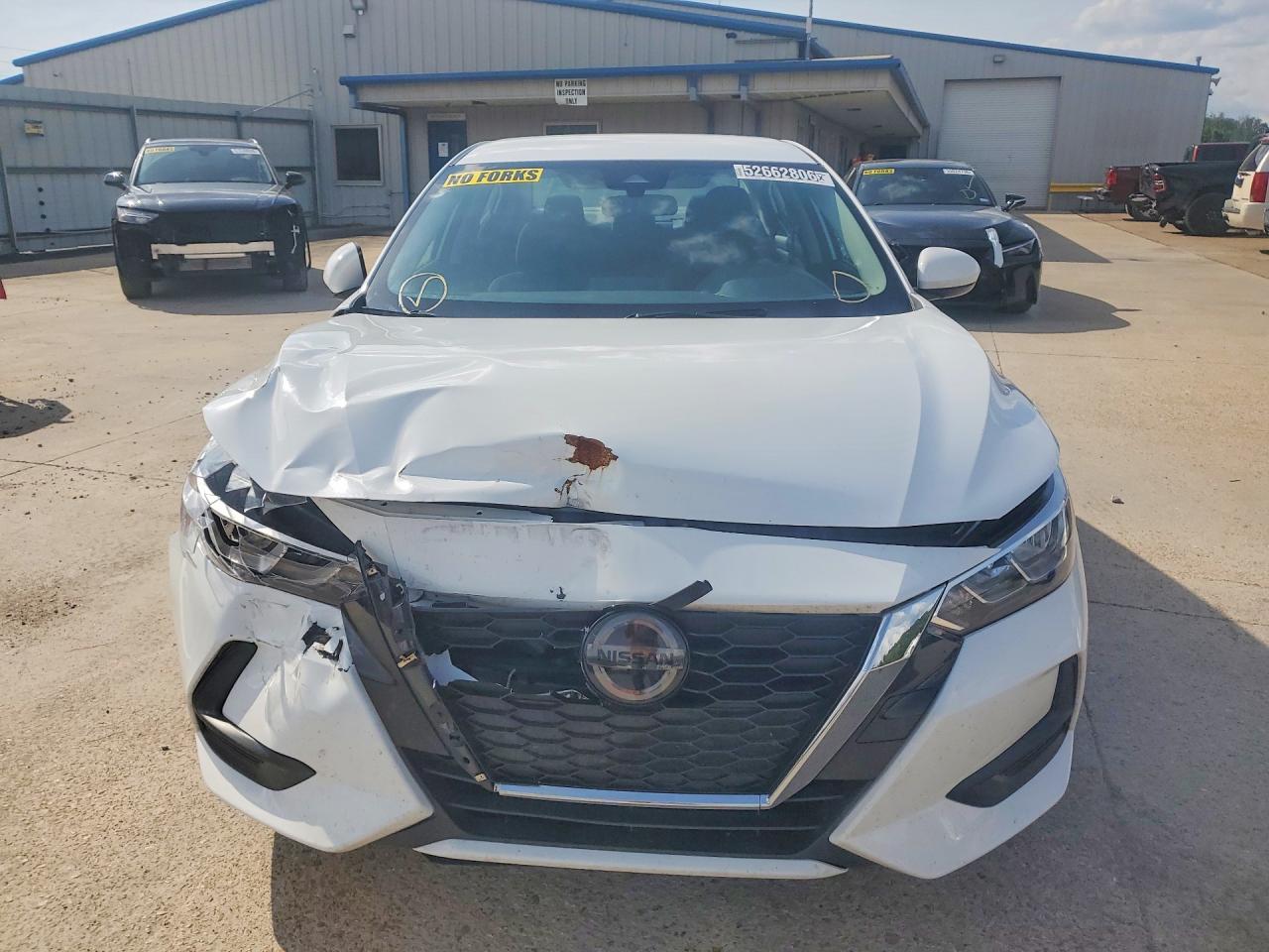 2023 Nissan Sentra S Белый vin: 3N1AB8BV8PY224013
