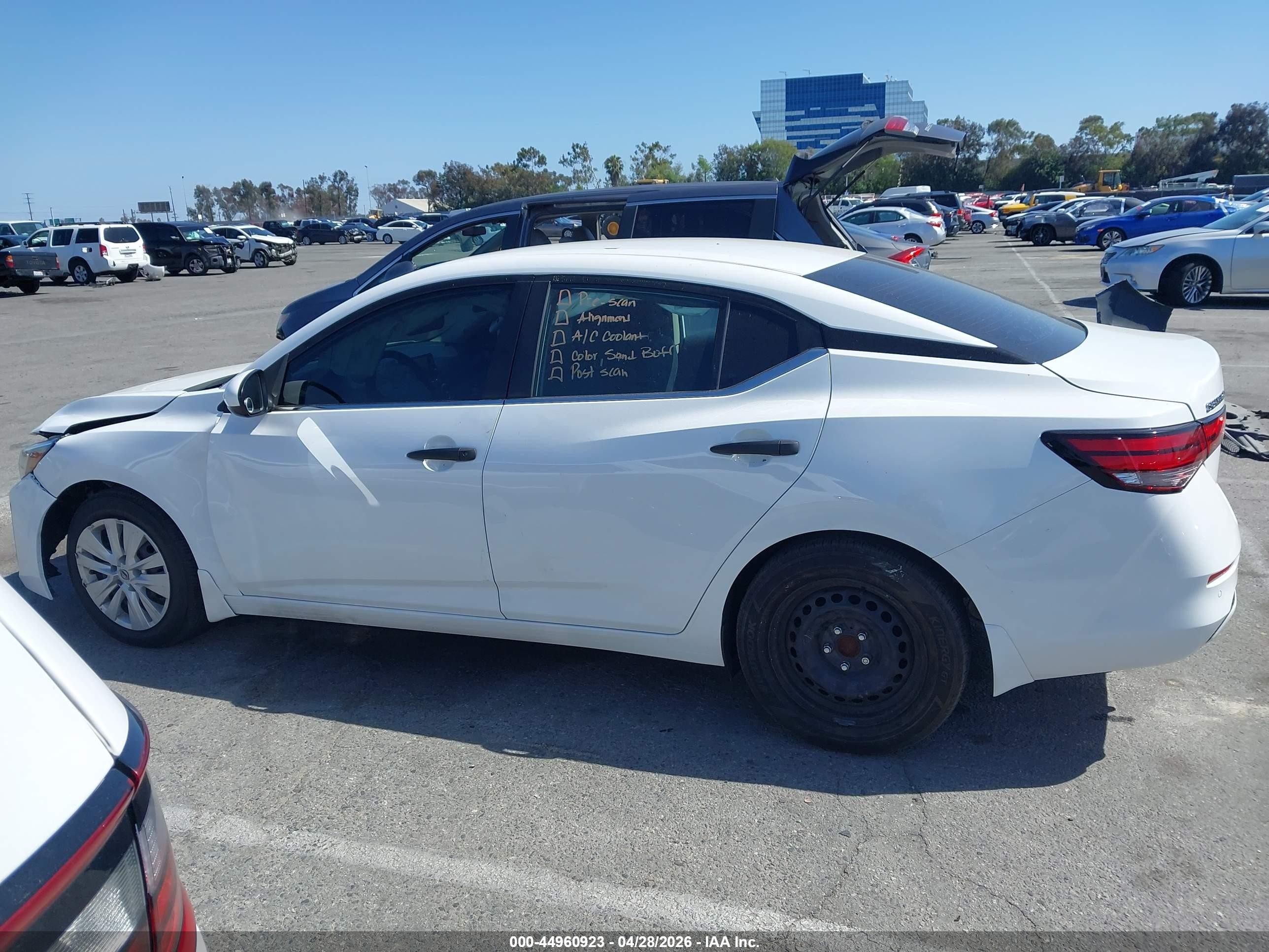 2024 Nissan Sentra S Xtronic Cvt White vin: 3N1AB8BV8RY244751