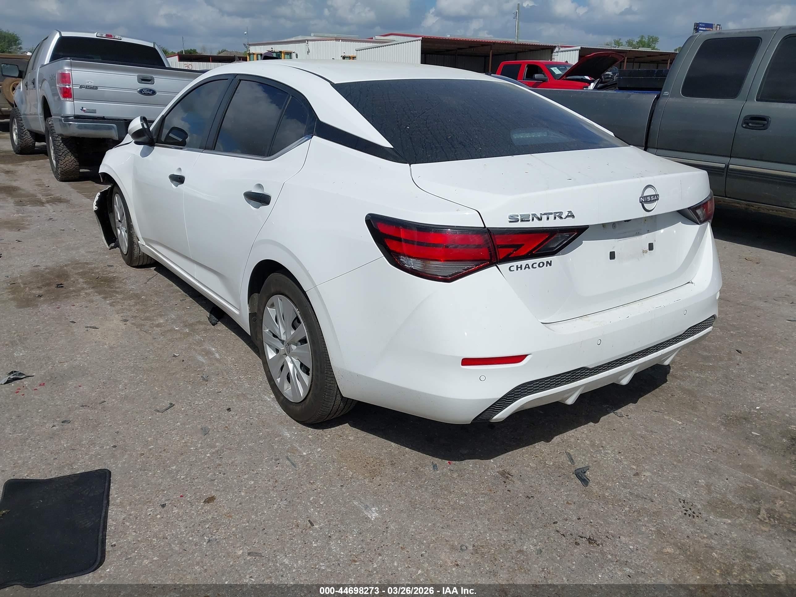 2024 Nissan Sentra S Xtronic Cvt White vin: 3N1AB8BV8RY350763