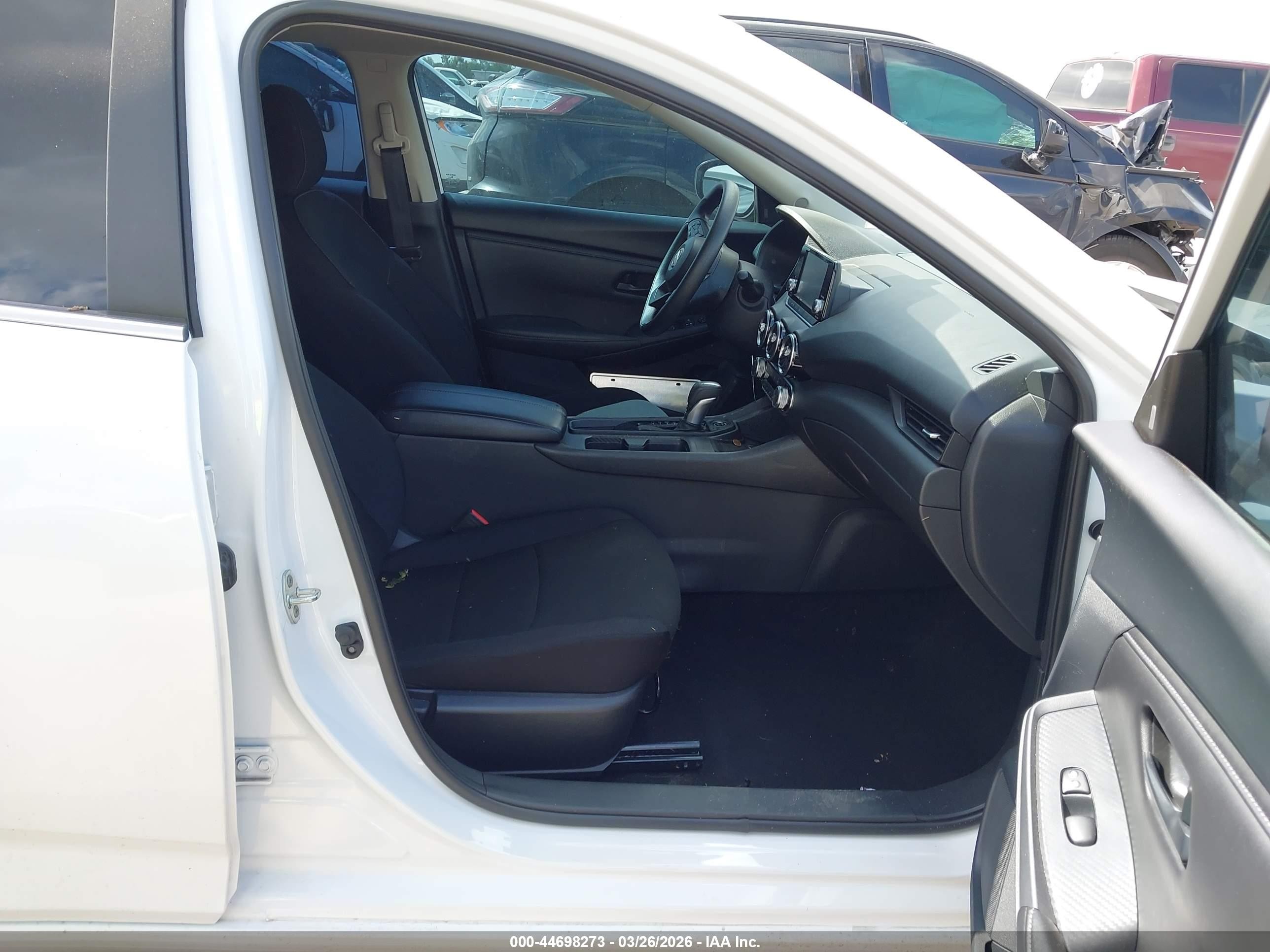 2024 Nissan Sentra S Xtronic Cvt White vin: 3N1AB8BV8RY350763