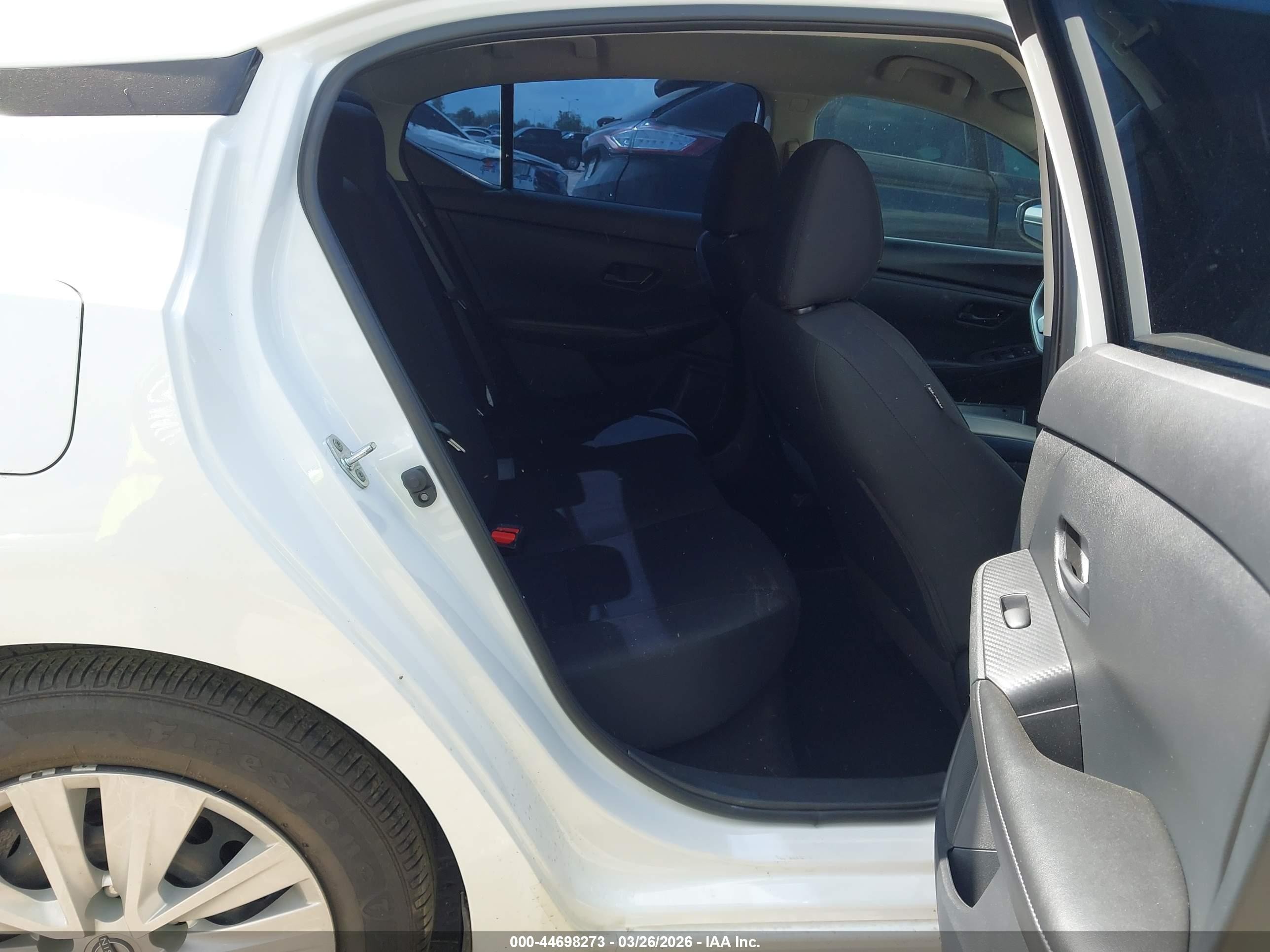 2024 Nissan Sentra S Xtronic Cvt White vin: 3N1AB8BV8RY350763