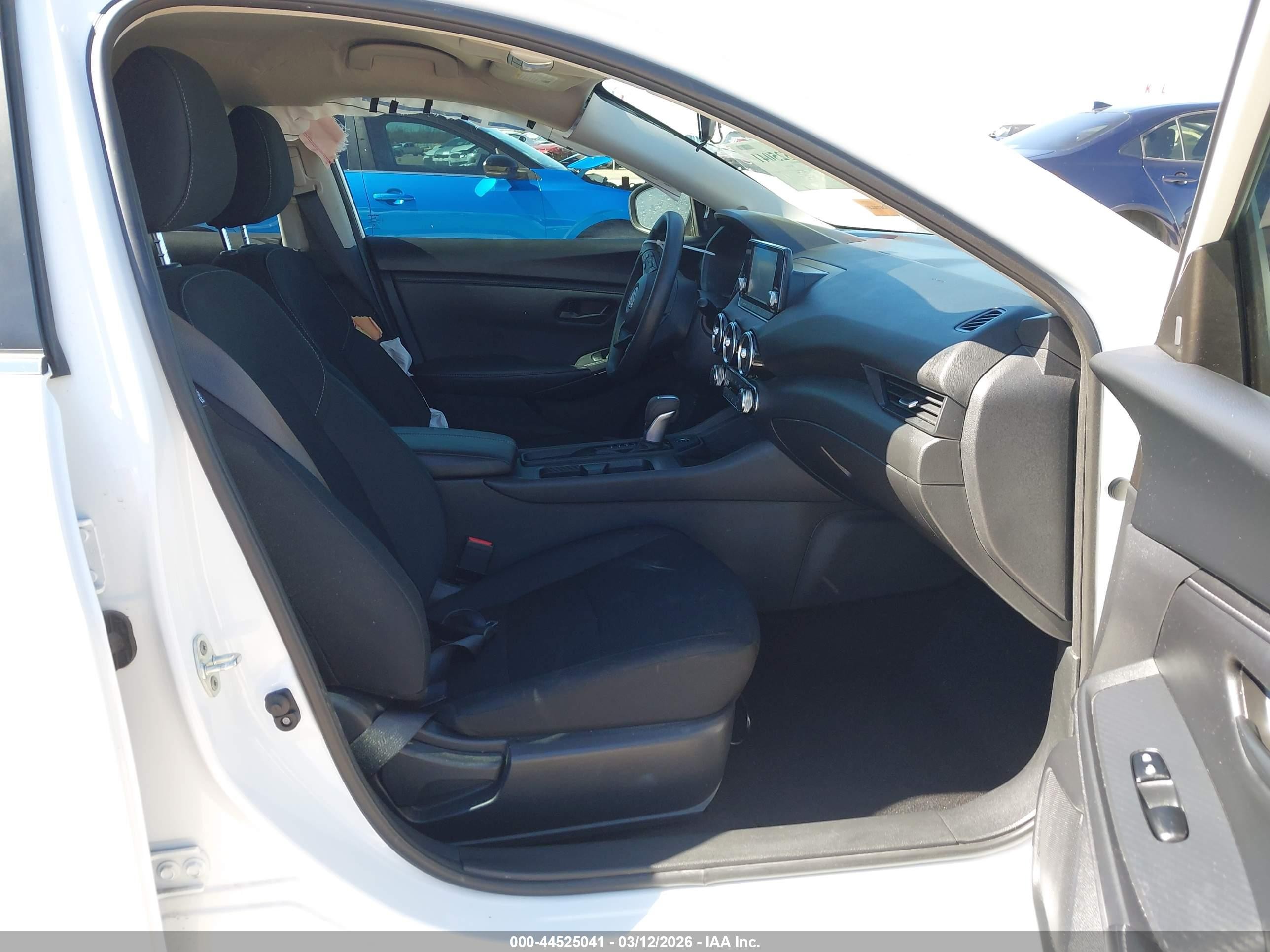 2025 Nissan Sentra S Белый vin: 3N1AB8BV8SY364359