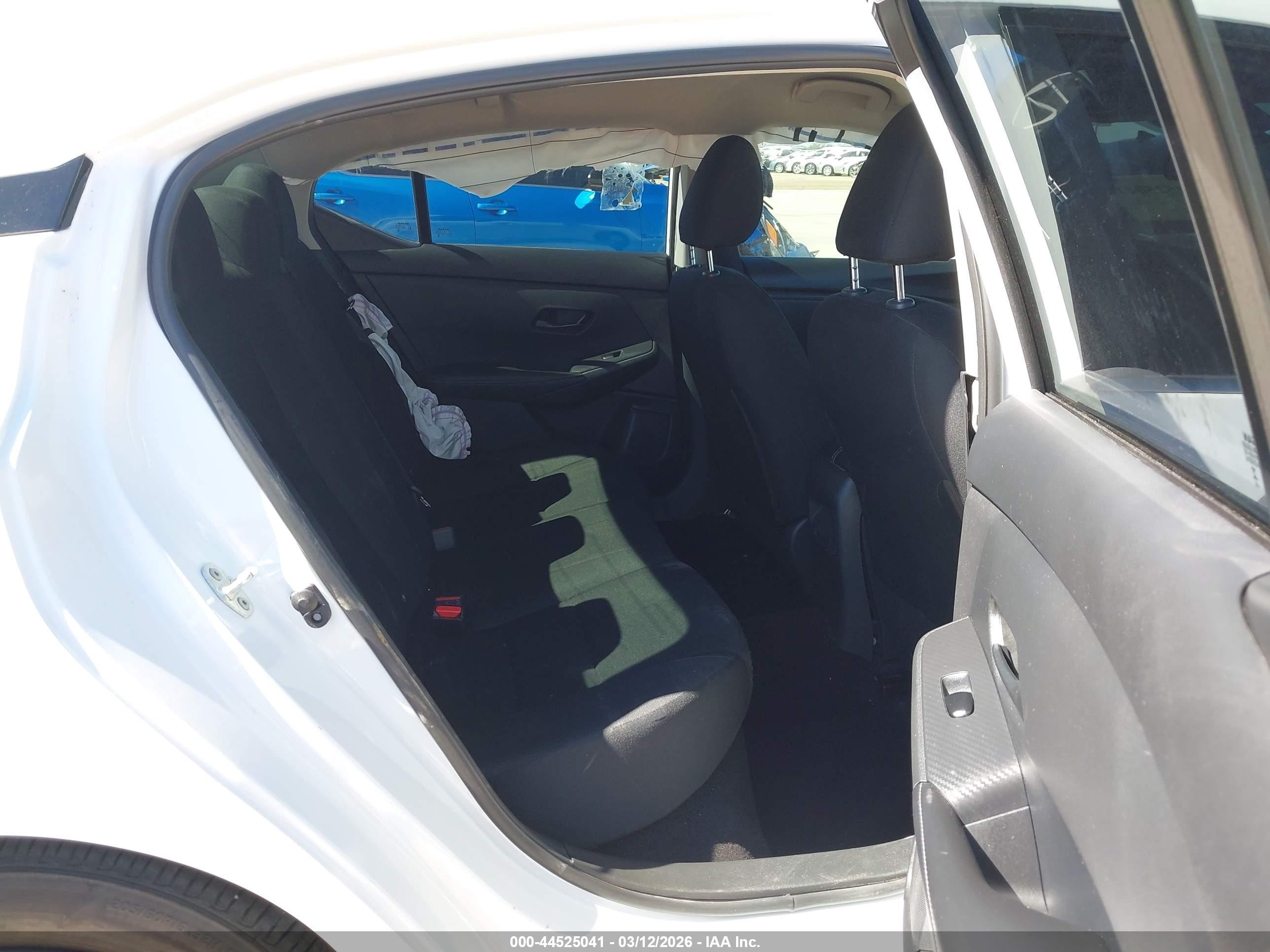 2025 Nissan Sentra S Белый vin: 3N1AB8BV8SY364359