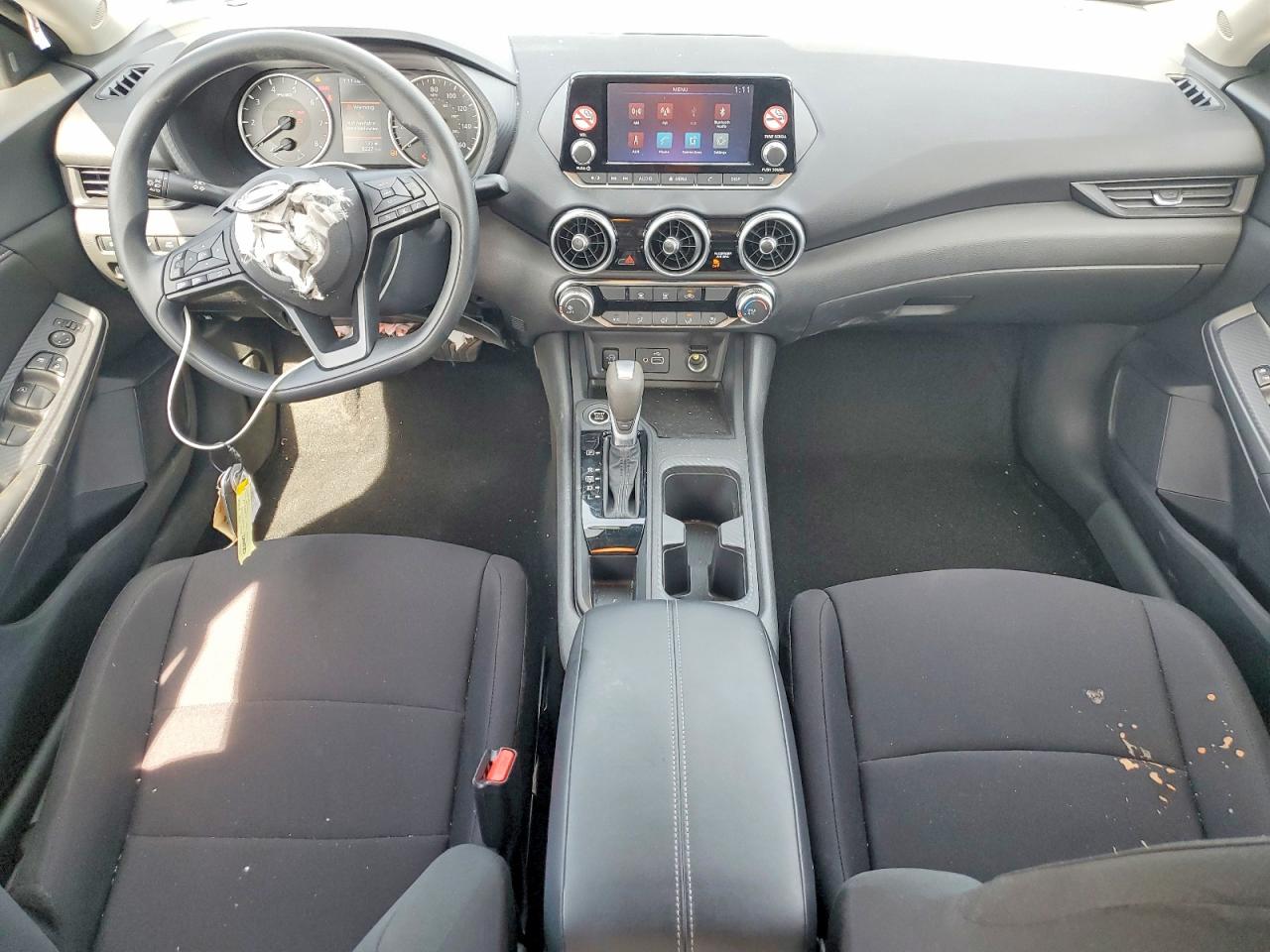 2025 Nissan Sentra S Серый vin: 3N1AB8BV8SY412250