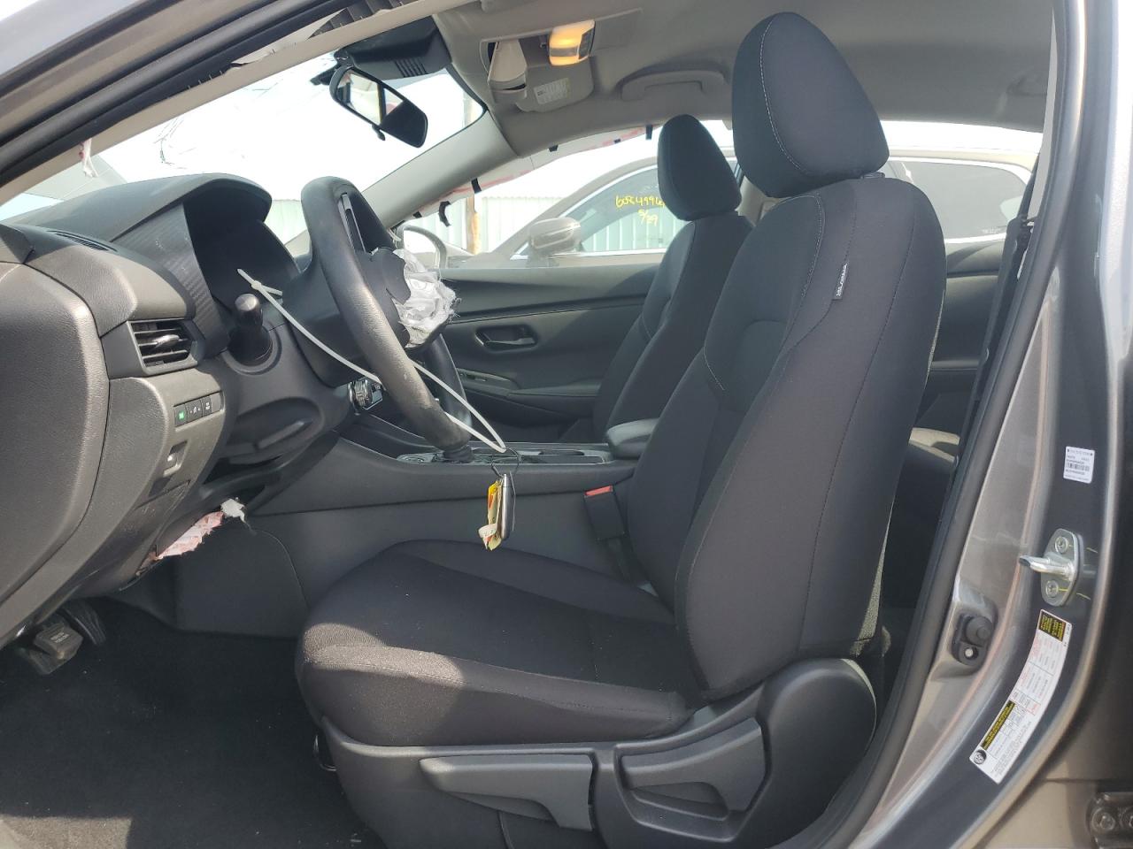 2025 Nissan Sentra S Серый vin: 3N1AB8BV8SY412250 Damage: Airbag - Front Left, Deployed, Replacement Required