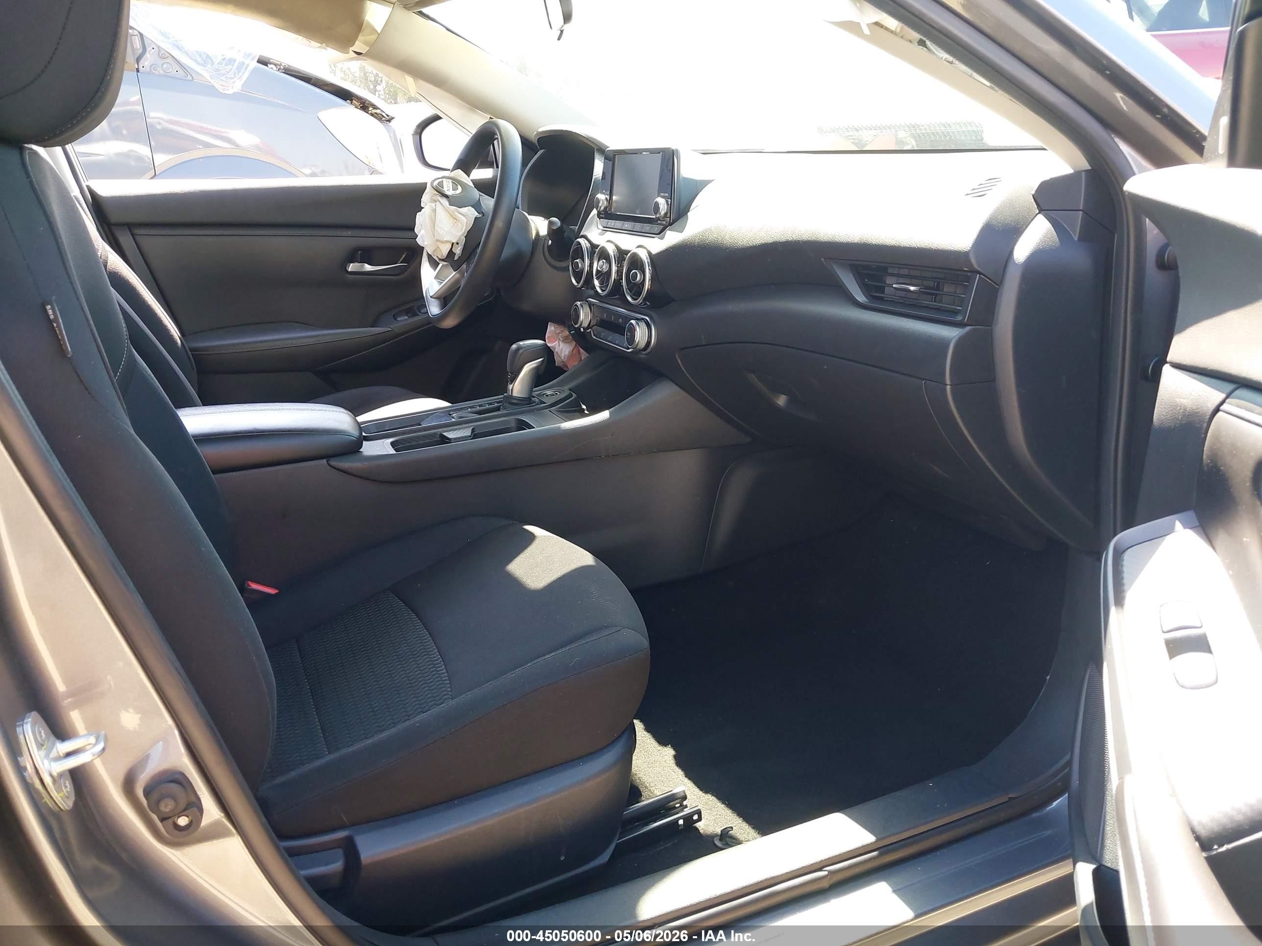 2021 Nissan Sentra S Xtronic Cvt Серый vin: 3N1AB8BV9MY303945
