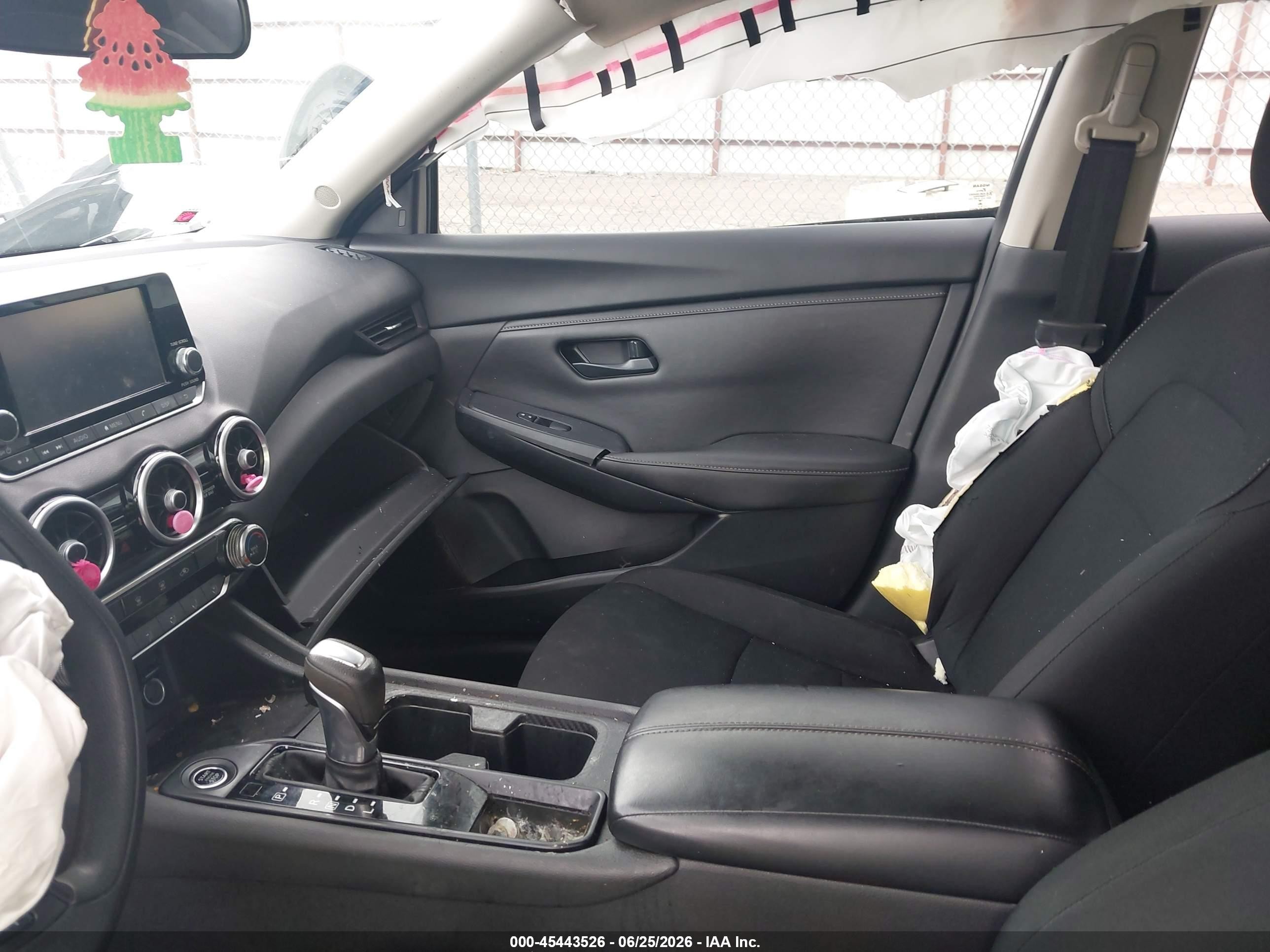 2024 Nissan Sentra S Xtronic Cvt White vin: 3N1AB8BV9RY307260