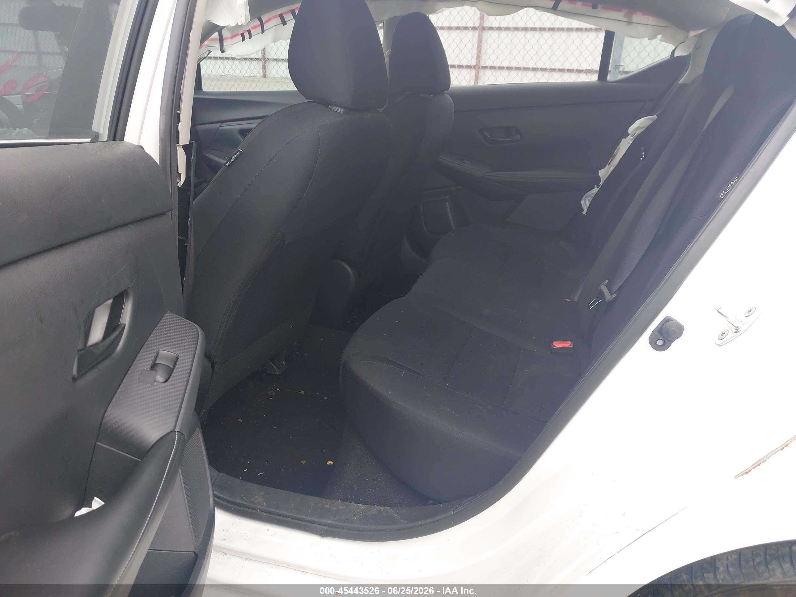 2024 Nissan Sentra S Xtronic Cvt White vin: 3N1AB8BV9RY307260