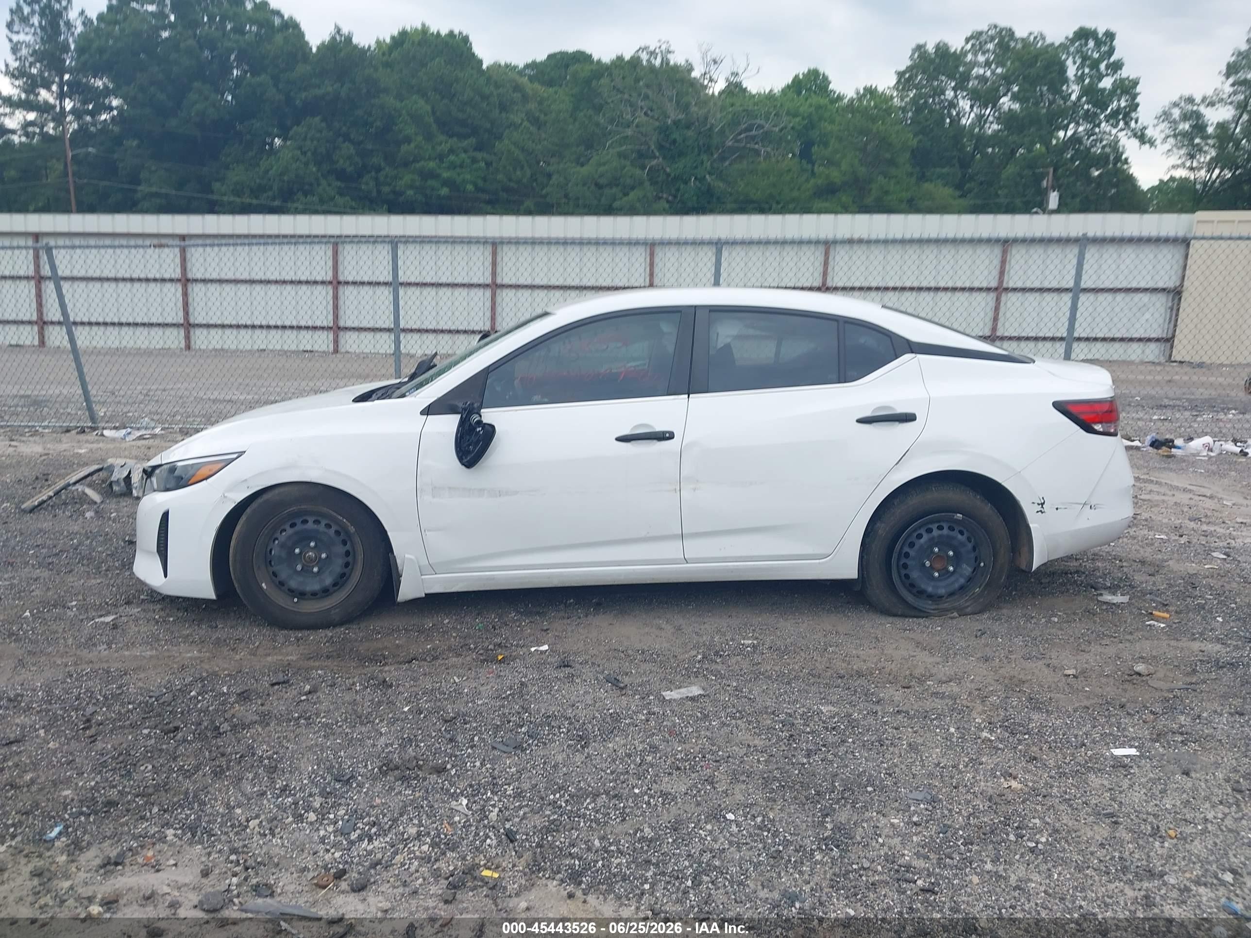 2024 Nissan Sentra S Xtronic Cvt White vin: 3N1AB8BV9RY307260