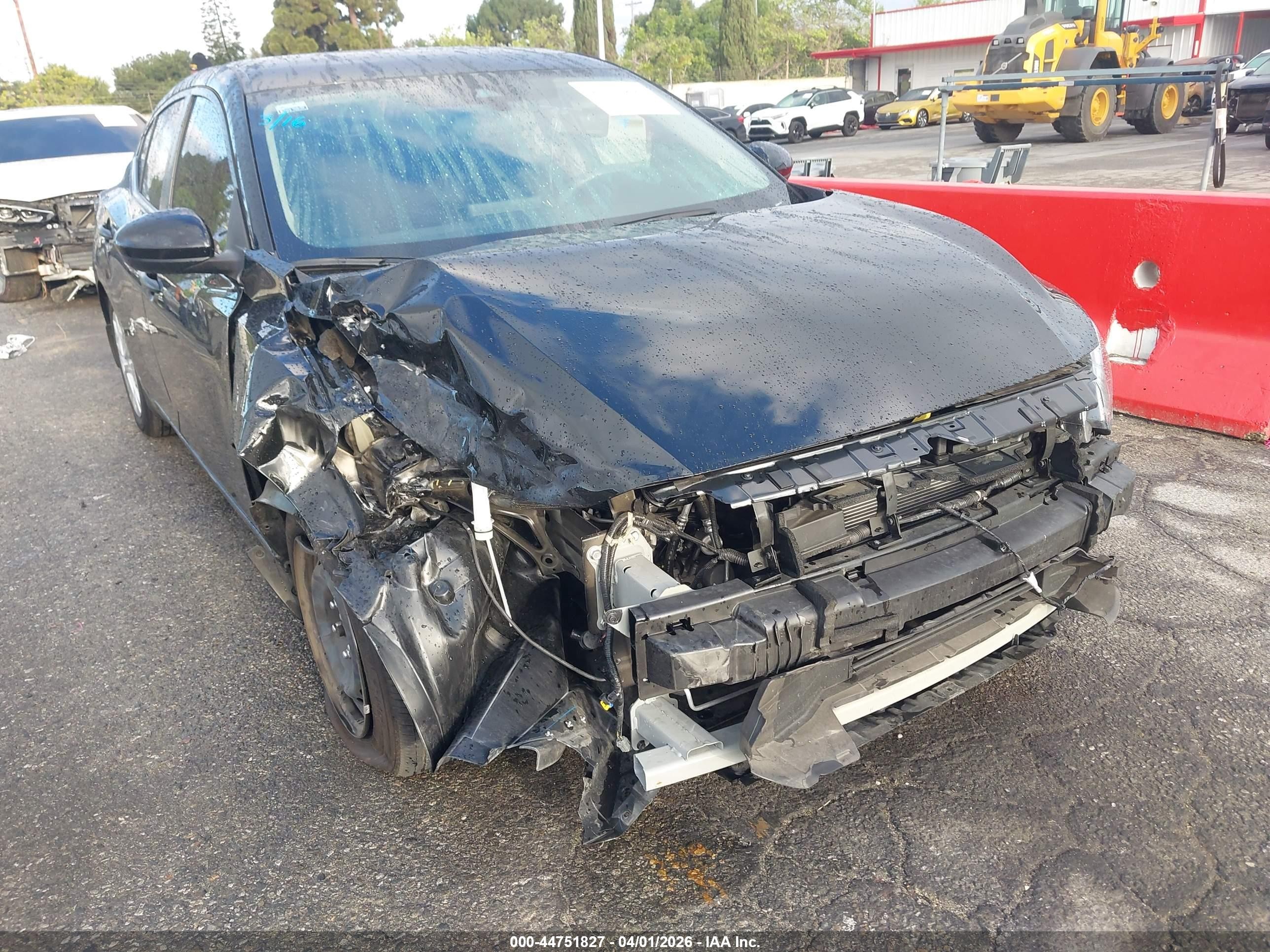 2025 Nissan Sentra S Black vin: 3N1AB8BV9SY252640