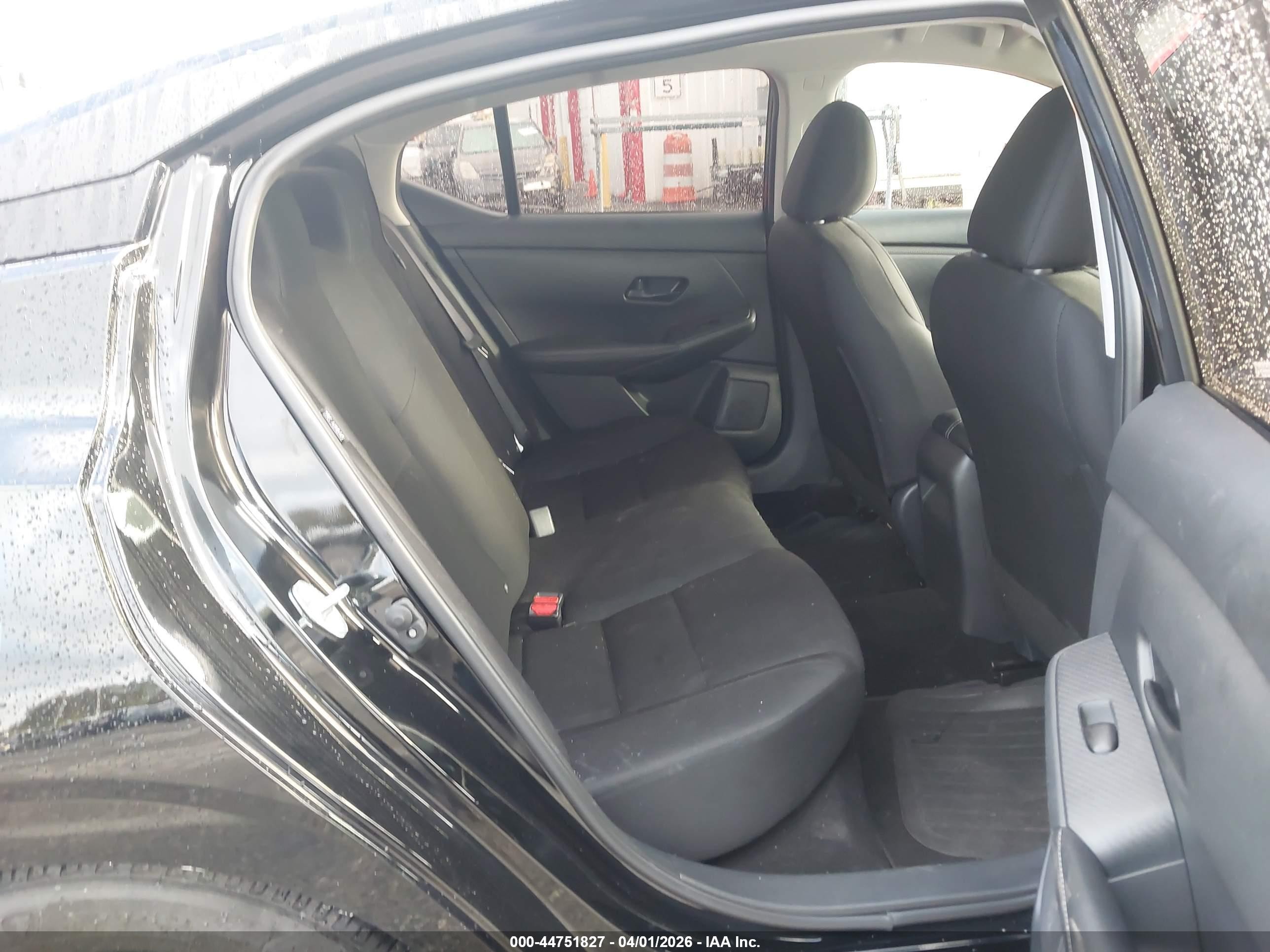 2025 Nissan Sentra S Black vin: 3N1AB8BV9SY252640