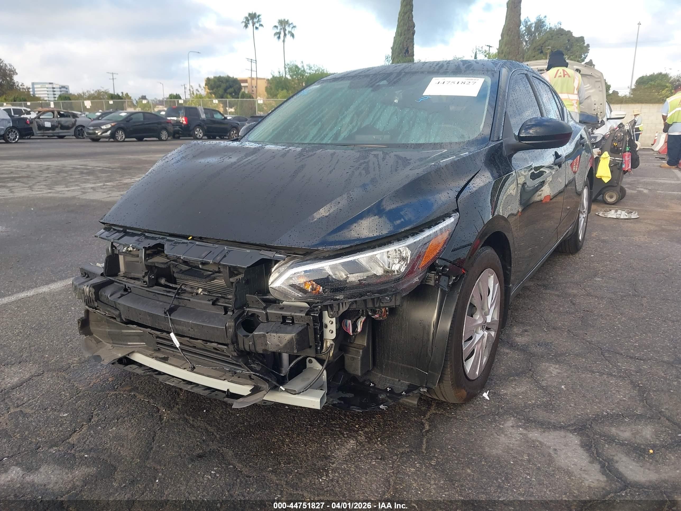 2025 Nissan Sentra S Black vin: 3N1AB8BV9SY252640