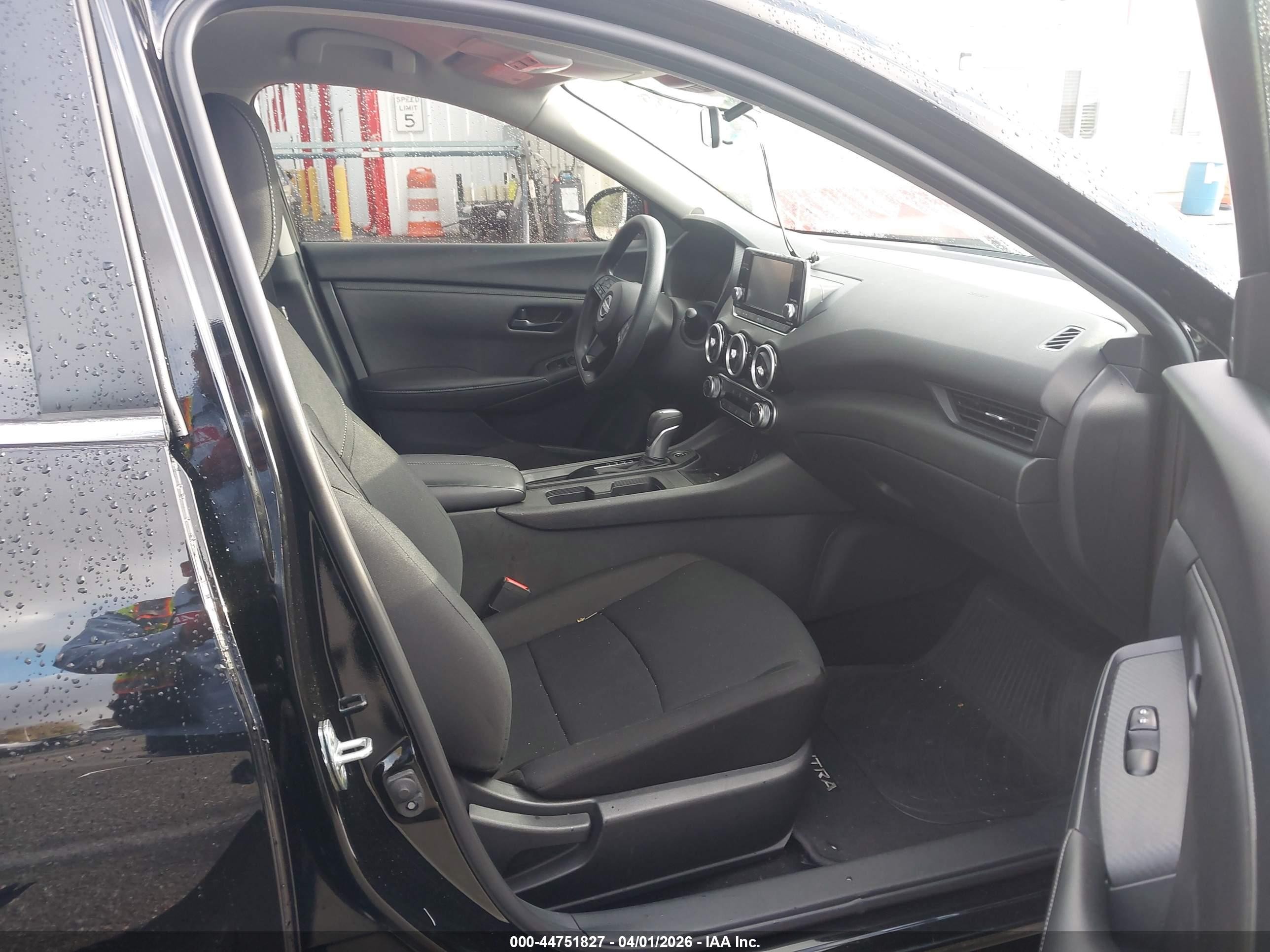 2025 Nissan Sentra S Black vin: 3N1AB8BV9SY252640