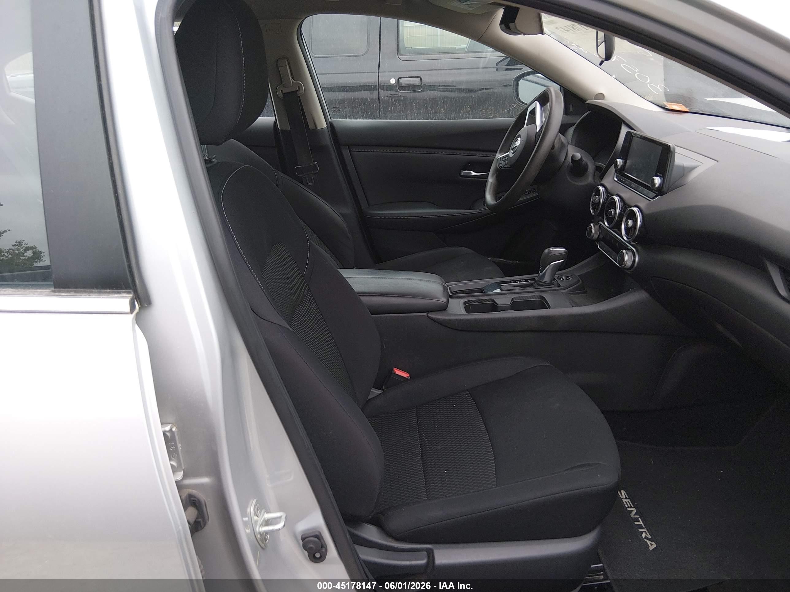 2021 Nissan Sentra S Xtronic Cvt Silver vin: 3N1AB8BVXMY305753