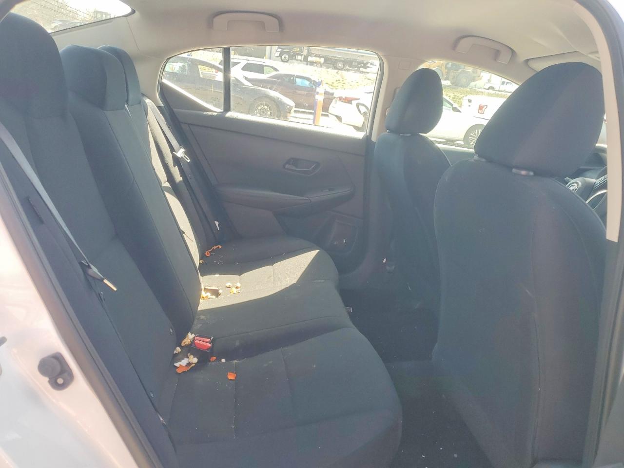 2024 Nissan Sentra S White vin: 3N1AB8BVXRY250115