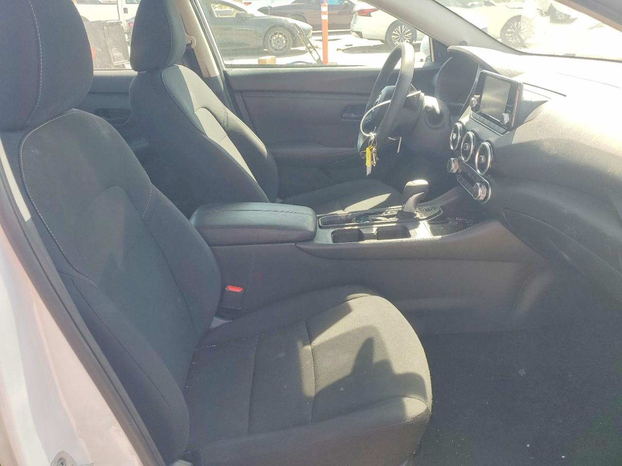 2024 Nissan Sentra S White vin: 3N1AB8BVXRY250115