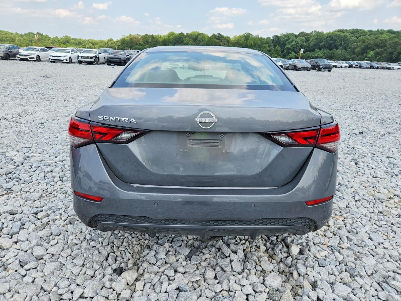 2024 Nissan Sentra S Серый vin: 3N1AB8BVXRY279727