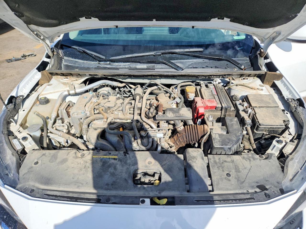 2024 Nissan Sentra S White vin: 3N1AB8BVXRY315853