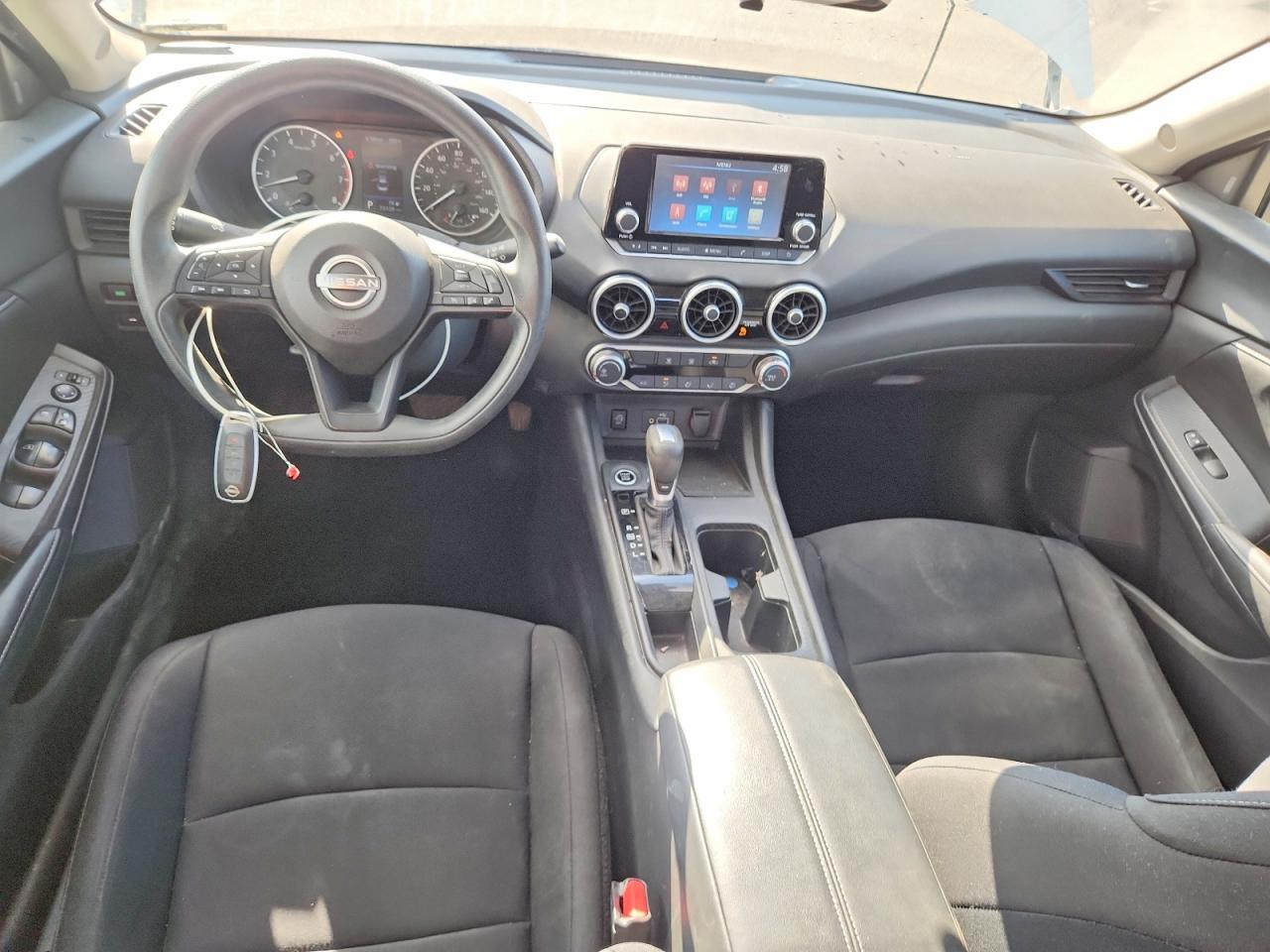 2024 Nissan Sentra S White vin: 3N1AB8BVXRY315853
