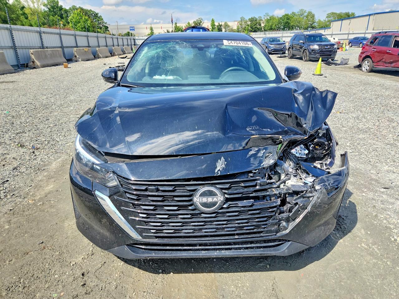 2025 Nissan Sentra S Black vin: 3N1AB8BVXSY263727
