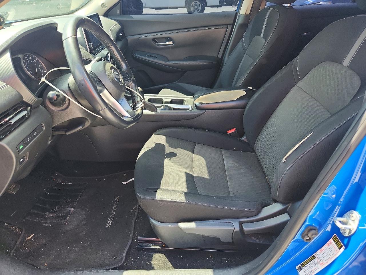 2020 Nissan Sentra Sv Blue vin: 3N1AB8CV0LY304561