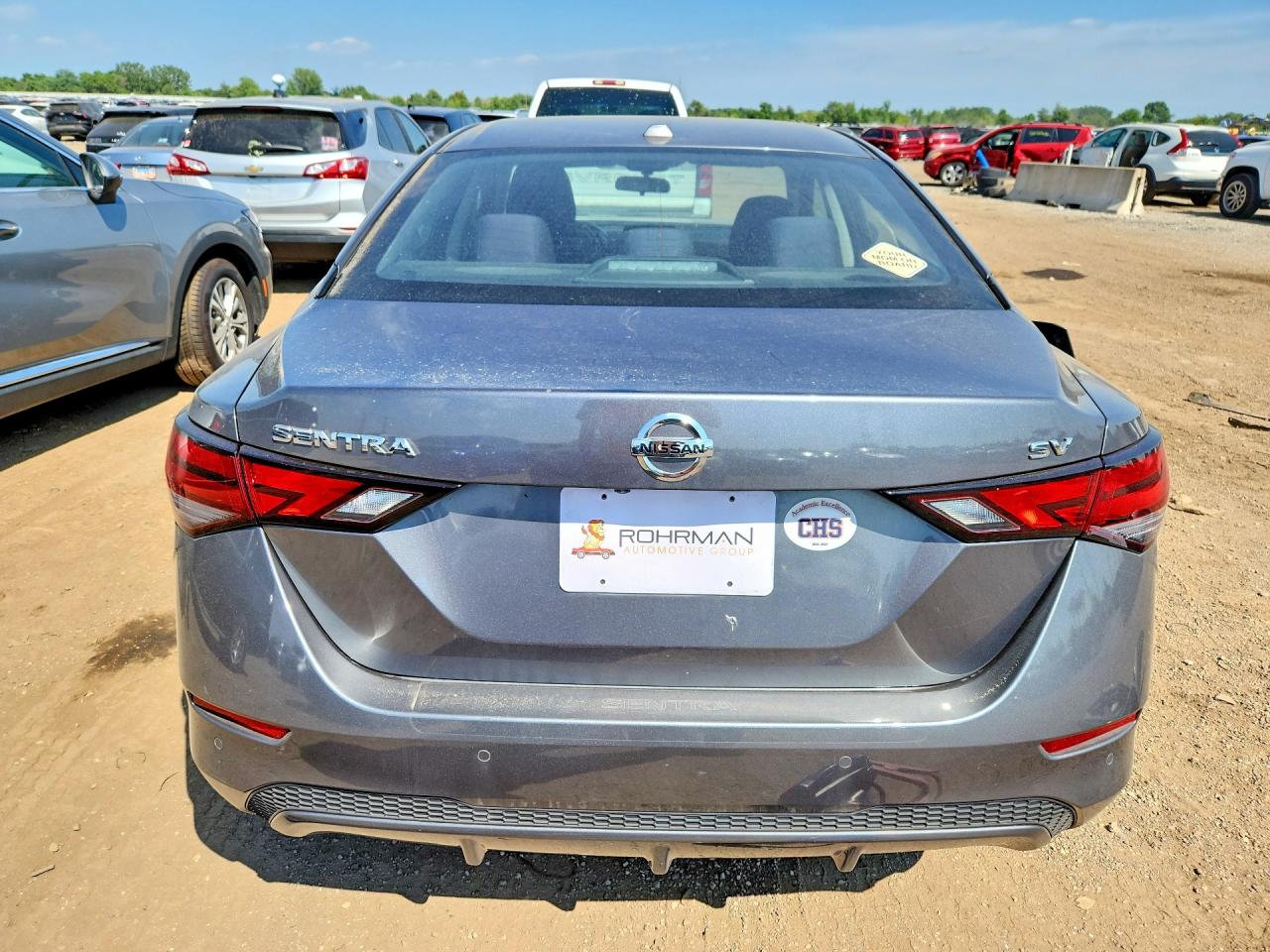 2022 Nissan Sentra Sv Gray vin: 3N1AB8CV0NY248396