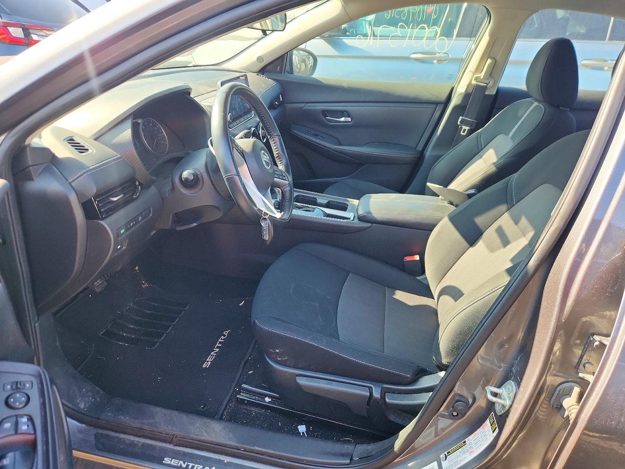 2022 Nissan Sentra Sv Gray vin: 3N1AB8CV0NY248396