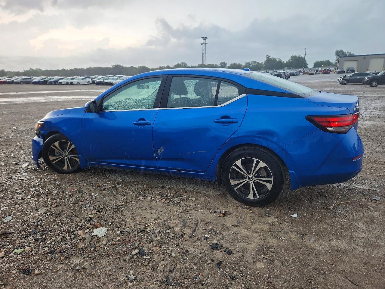 2023 Nissan Sentra Sv Blue vin: 3N1AB8CV0PY290800