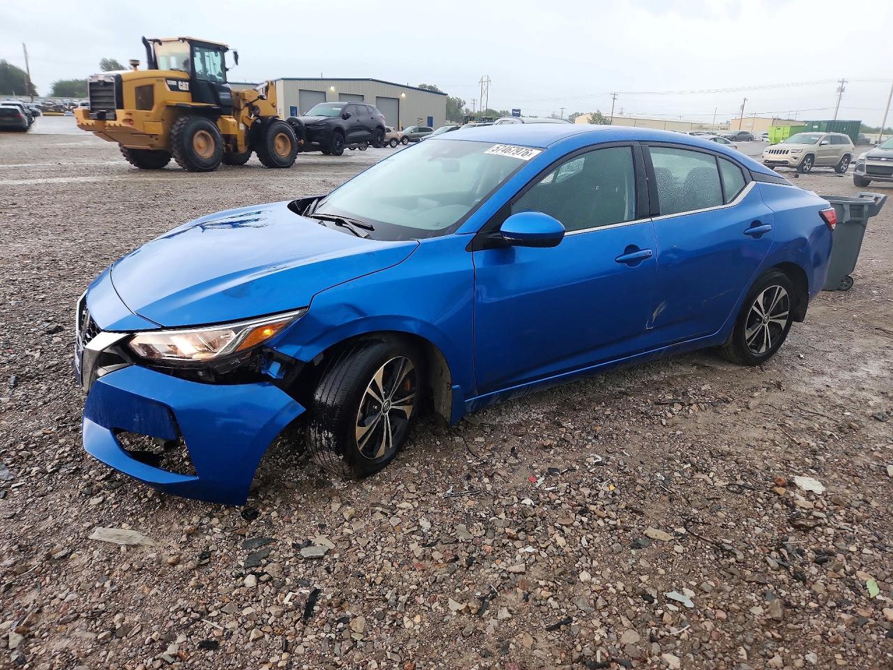 2023 Nissan Sentra Sv Blue vin: 3N1AB8CV0PY290800