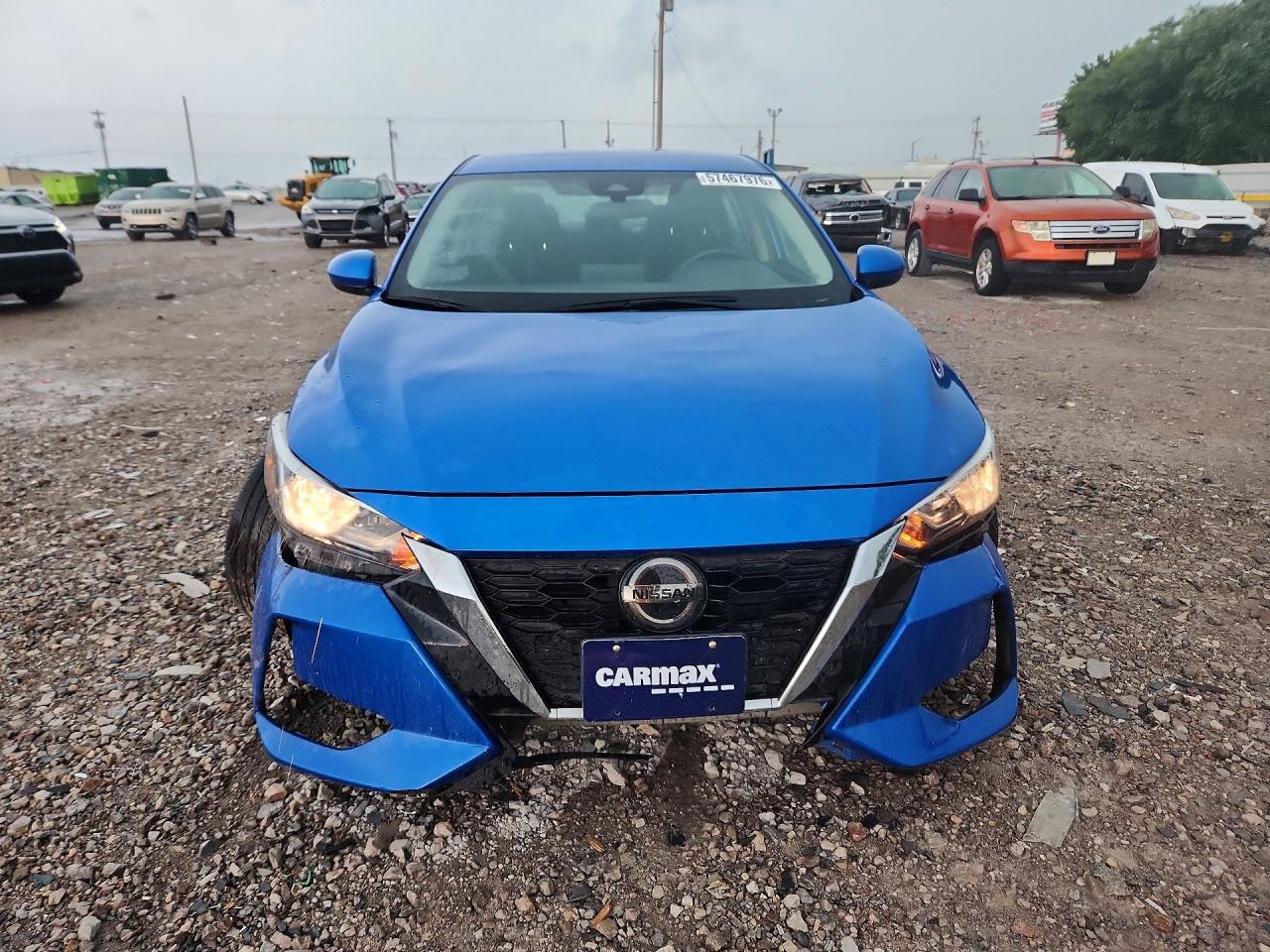 2023 Nissan Sentra Sv Blue vin: 3N1AB8CV0PY290800