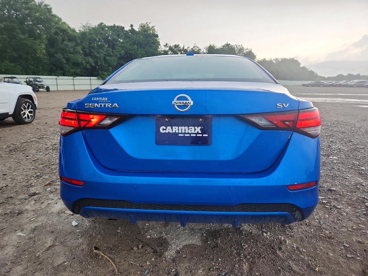 2023 Nissan Sentra Sv Blue vin: 3N1AB8CV0PY290800