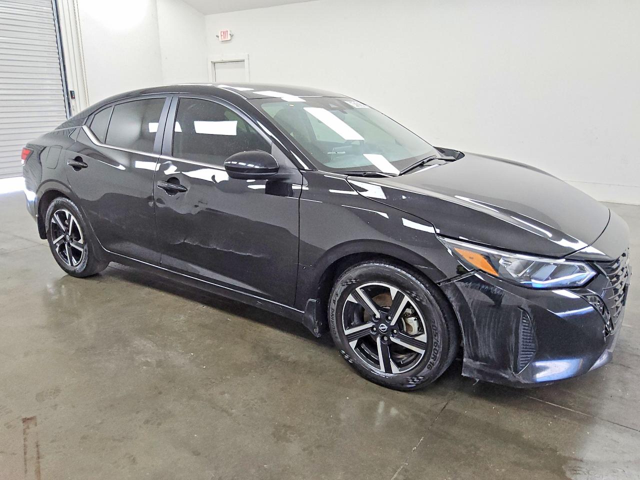 2024 Nissan Sentra Sv Черный vin: 3N1AB8CV0RY250316
