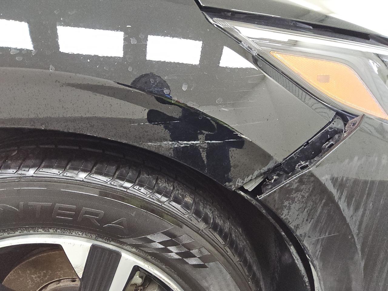 2024 Nissan Sentra Sv Черный vin: 3N1AB8CV0RY250316 Damage: Right Front Fender, Dent(S) W/ Paint Dmg, 7 To 8 Inches