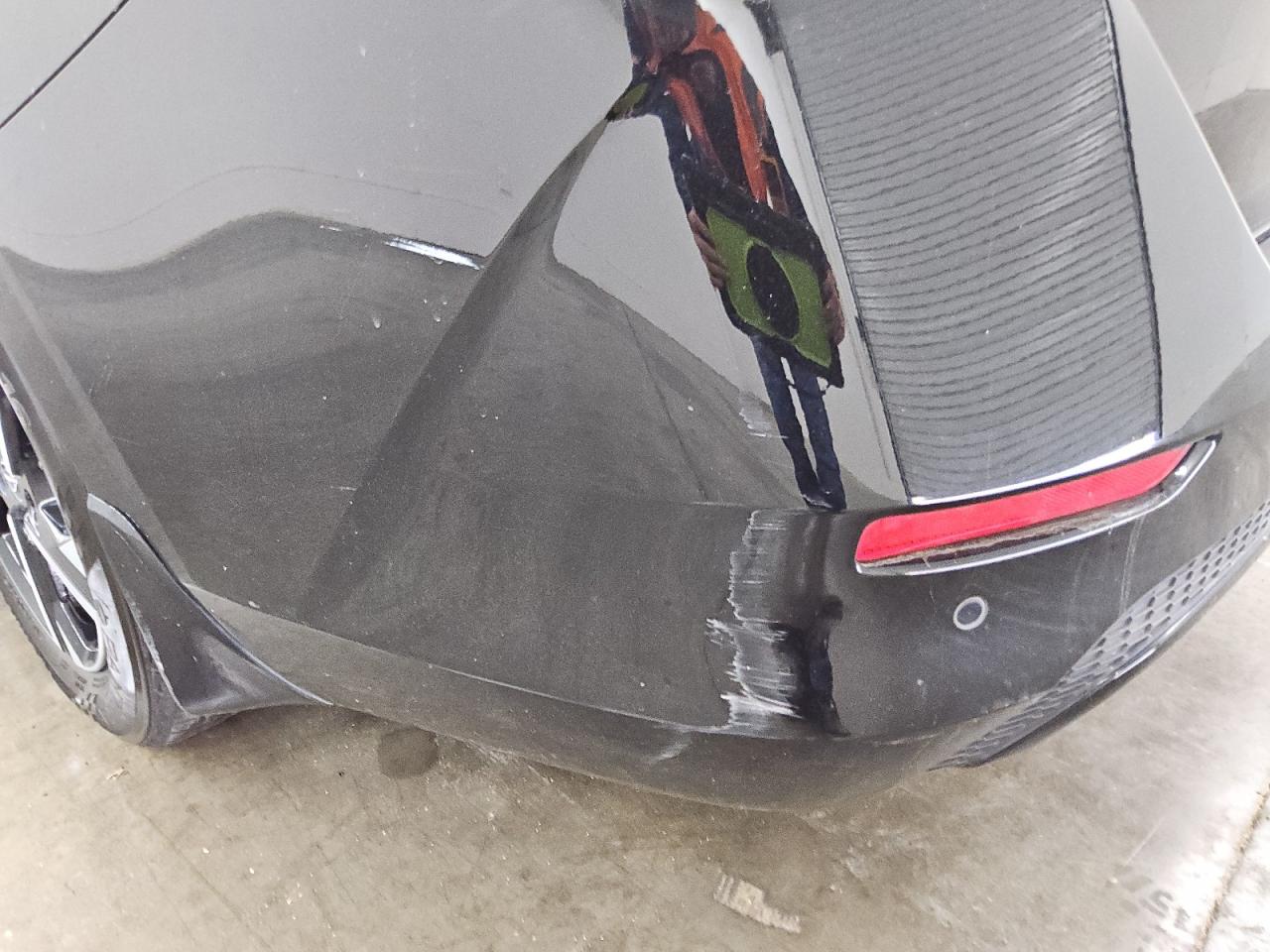 2024 Nissan Sentra Sv Черный vin: 3N1AB8CV0RY250316 Damage: Rear Bumper, Heavy Scratch, 9 To 10 Inches