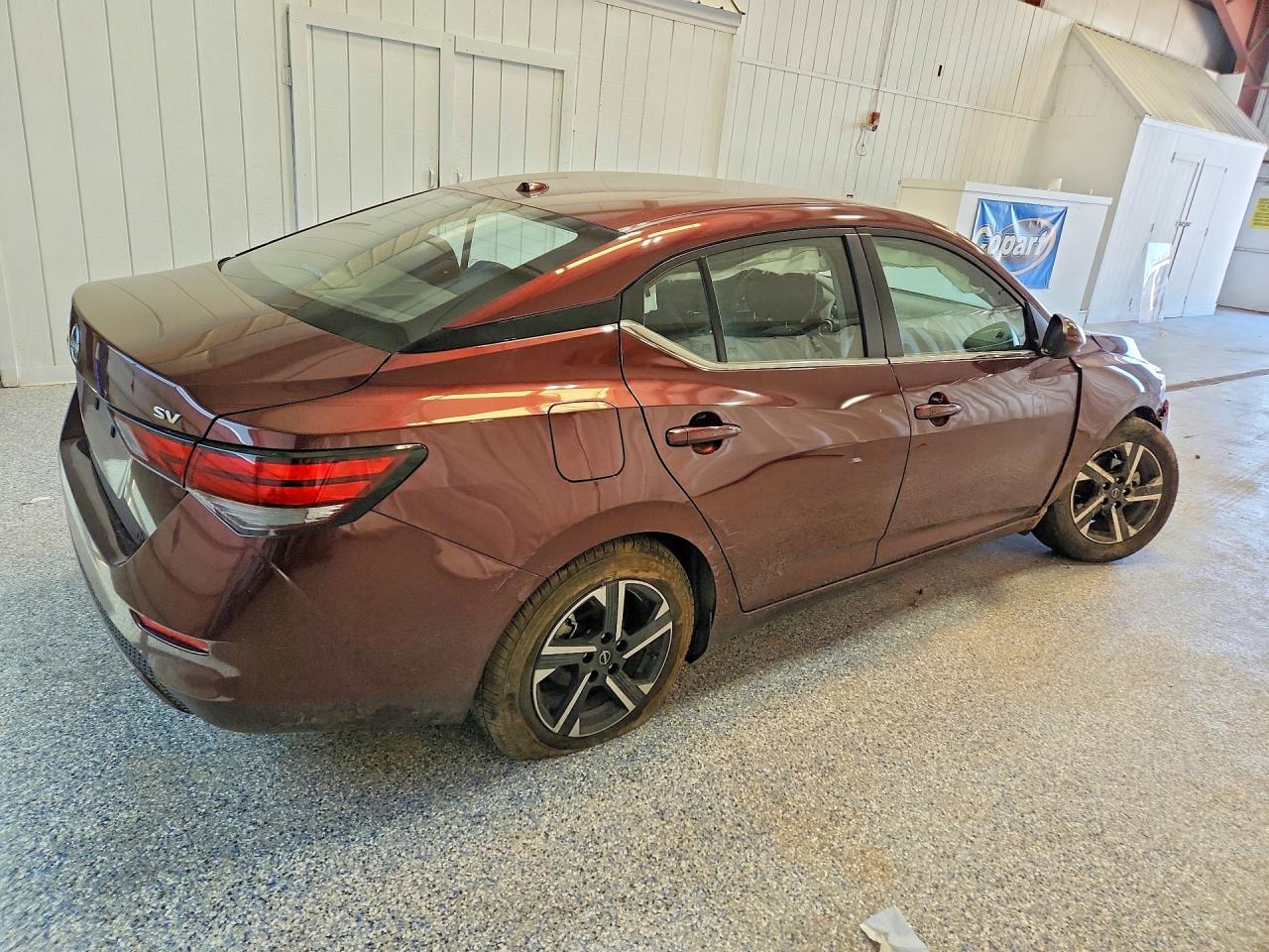 2024 Nissan Sentra Sv Бордовый vin: 3N1AB8CV0RY289438