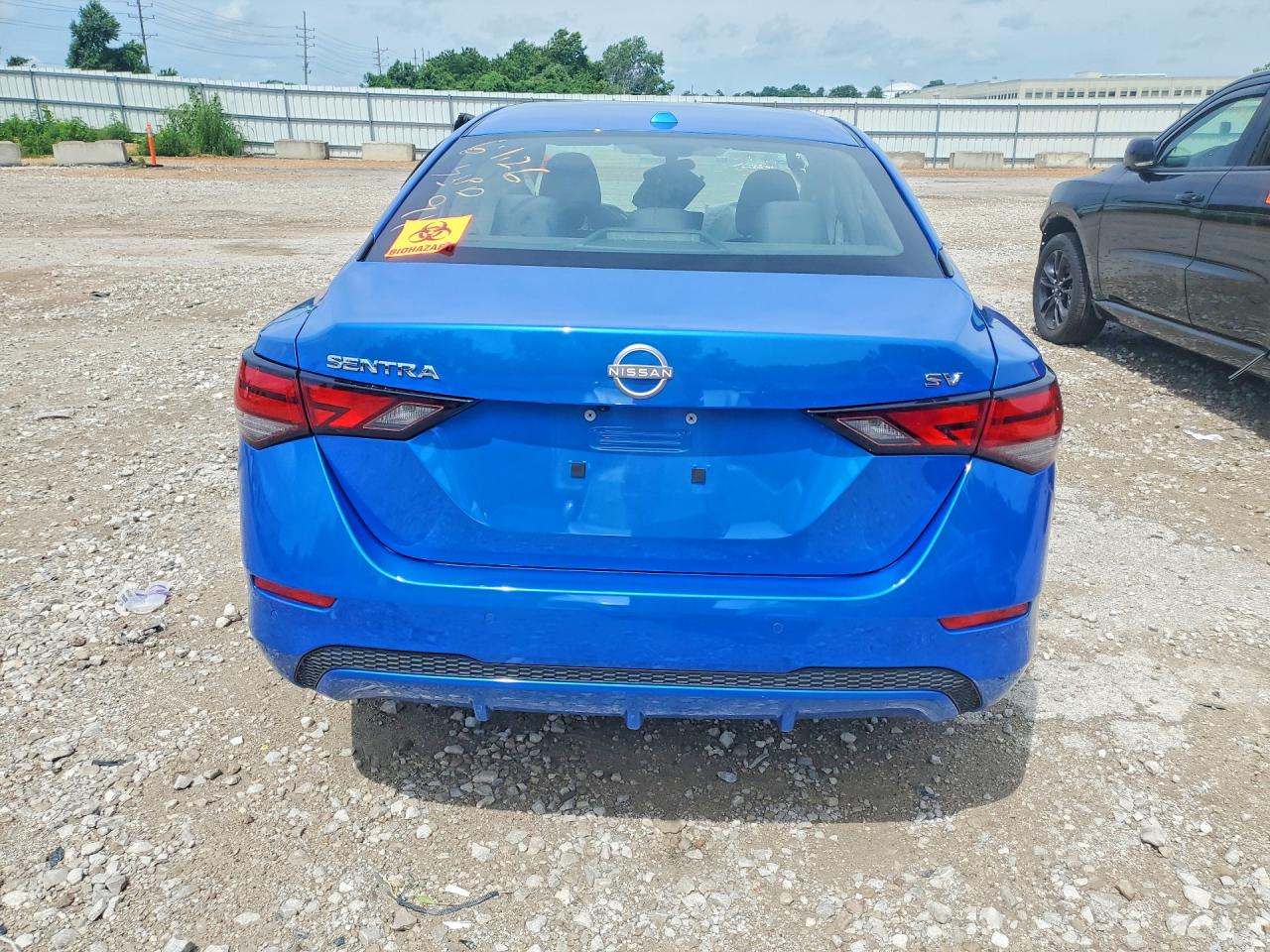 2024 Nissan Sentra Sv Синий vin: 3N1AB8CV0RY332224