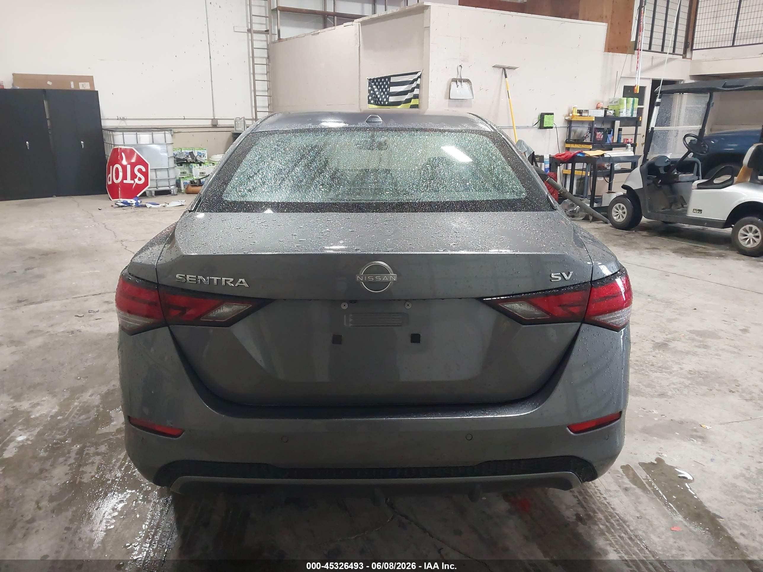 2024 Nissan Sentra Sv Xtronic Cvt Серый vin: 3N1AB8CV0RY344941