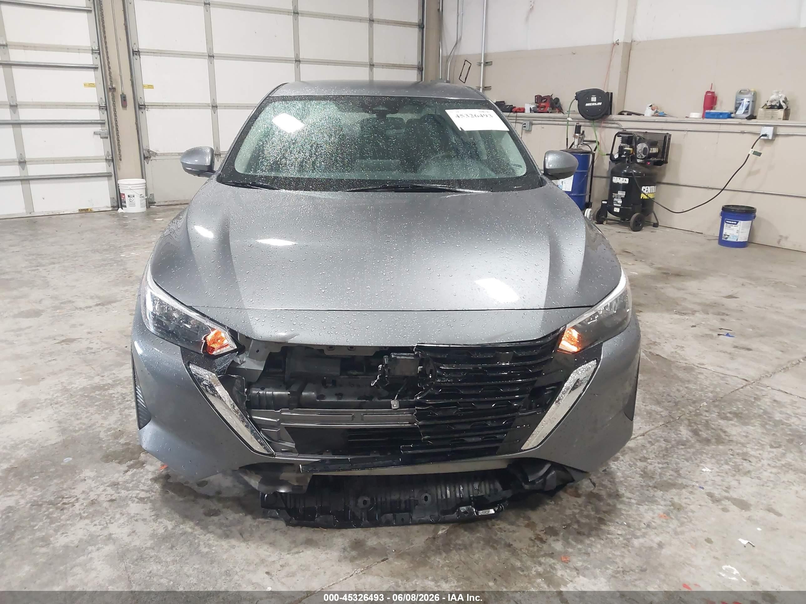 2024 Nissan Sentra Sv Xtronic Cvt Серый vin: 3N1AB8CV0RY344941