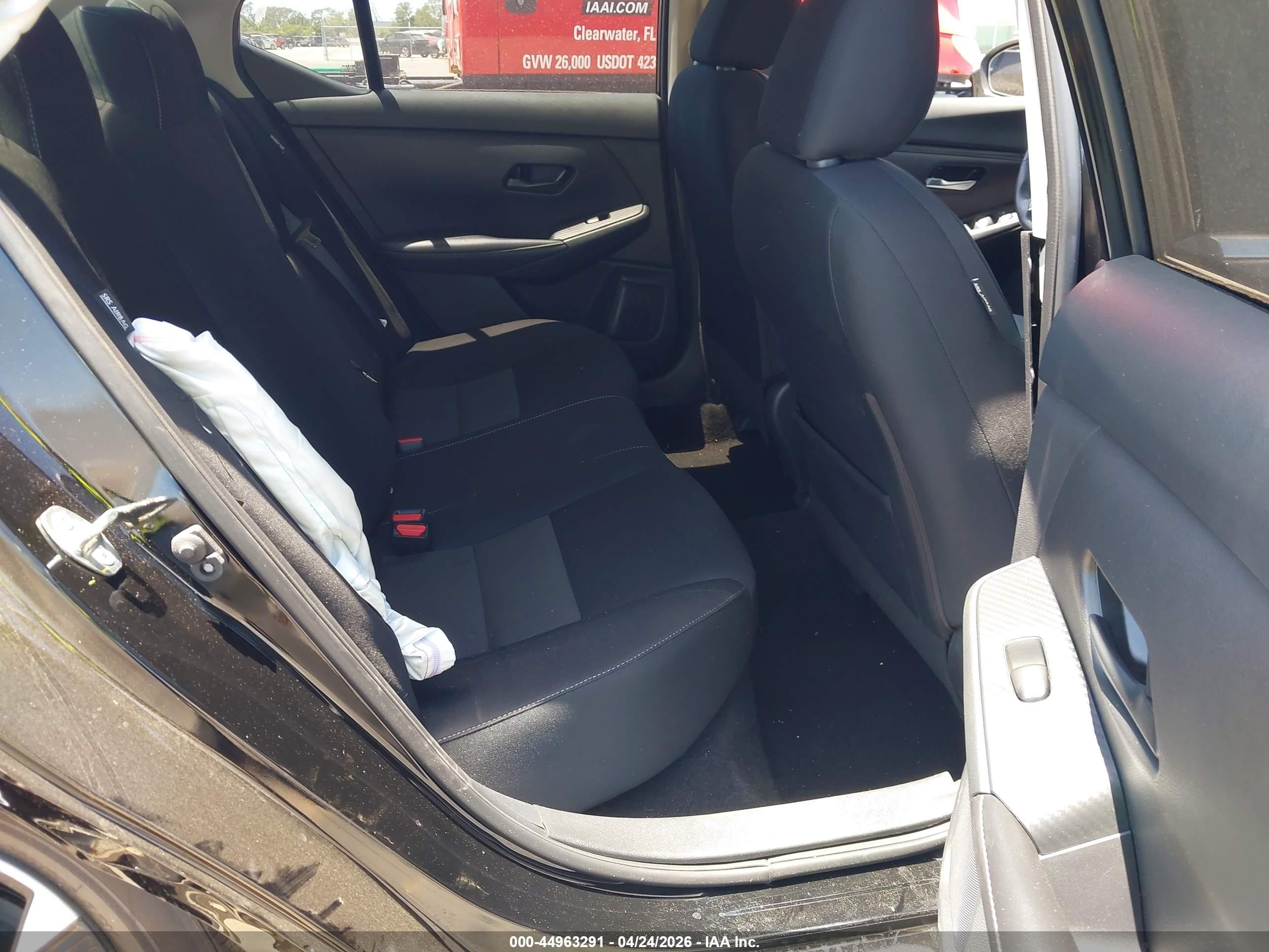 2025 Nissan Sentra Sv Черный vin: 3N1AB8CV0SY212039