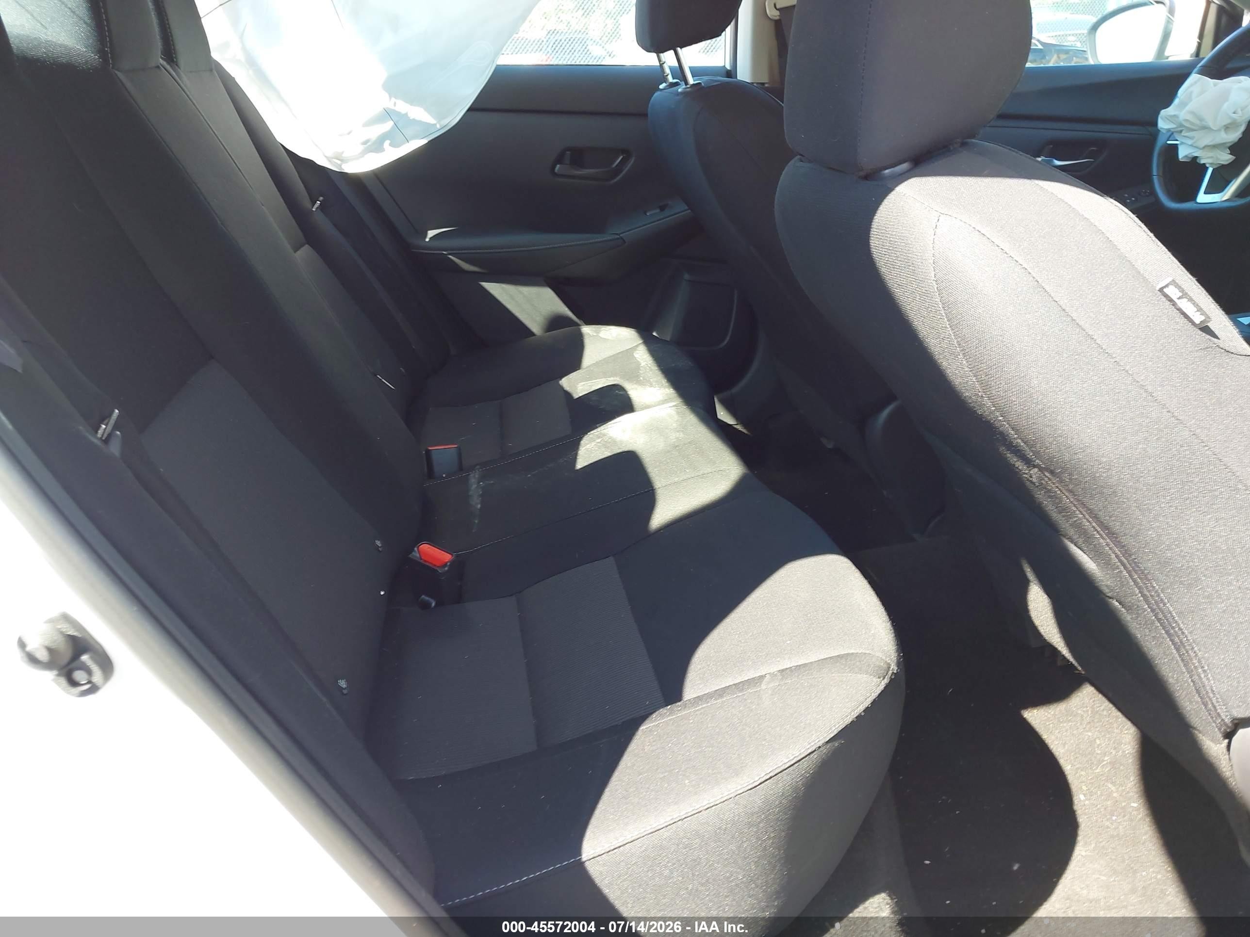 2025 Nissan Sentra Sv White vin: 3N1AB8CV0SY225406