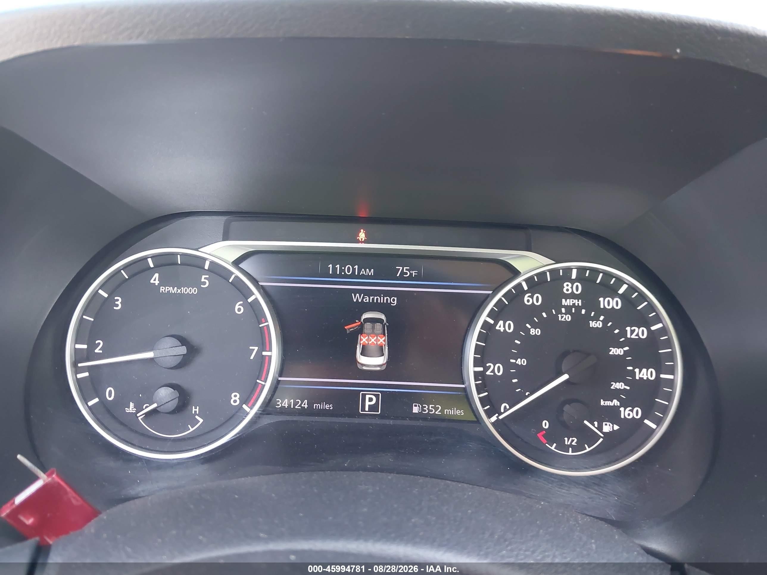 2025 Nissan Sentra Sv Red vin: 3N1AB8CV0SY292619