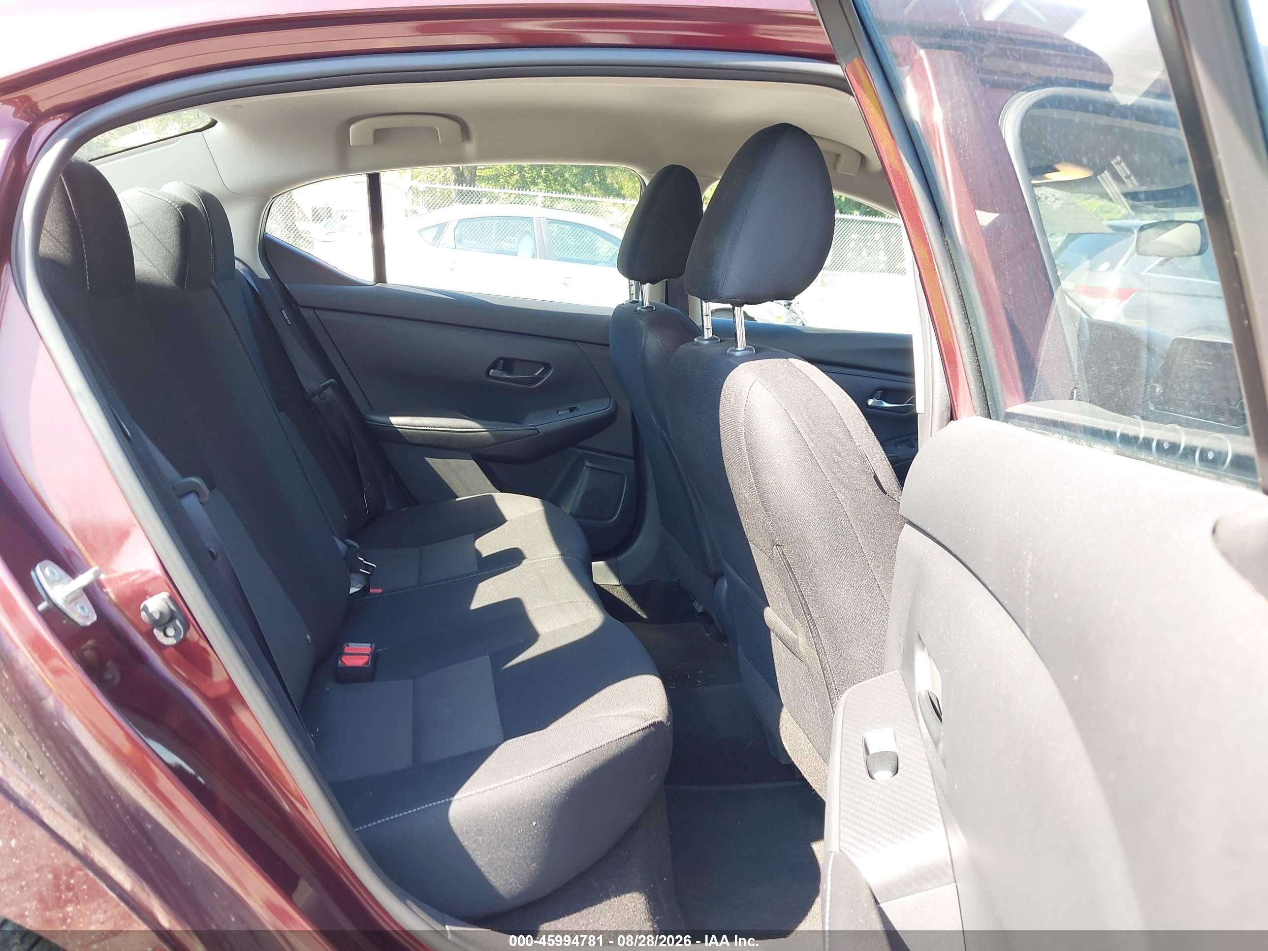 2025 Nissan Sentra Sv Red vin: 3N1AB8CV0SY292619