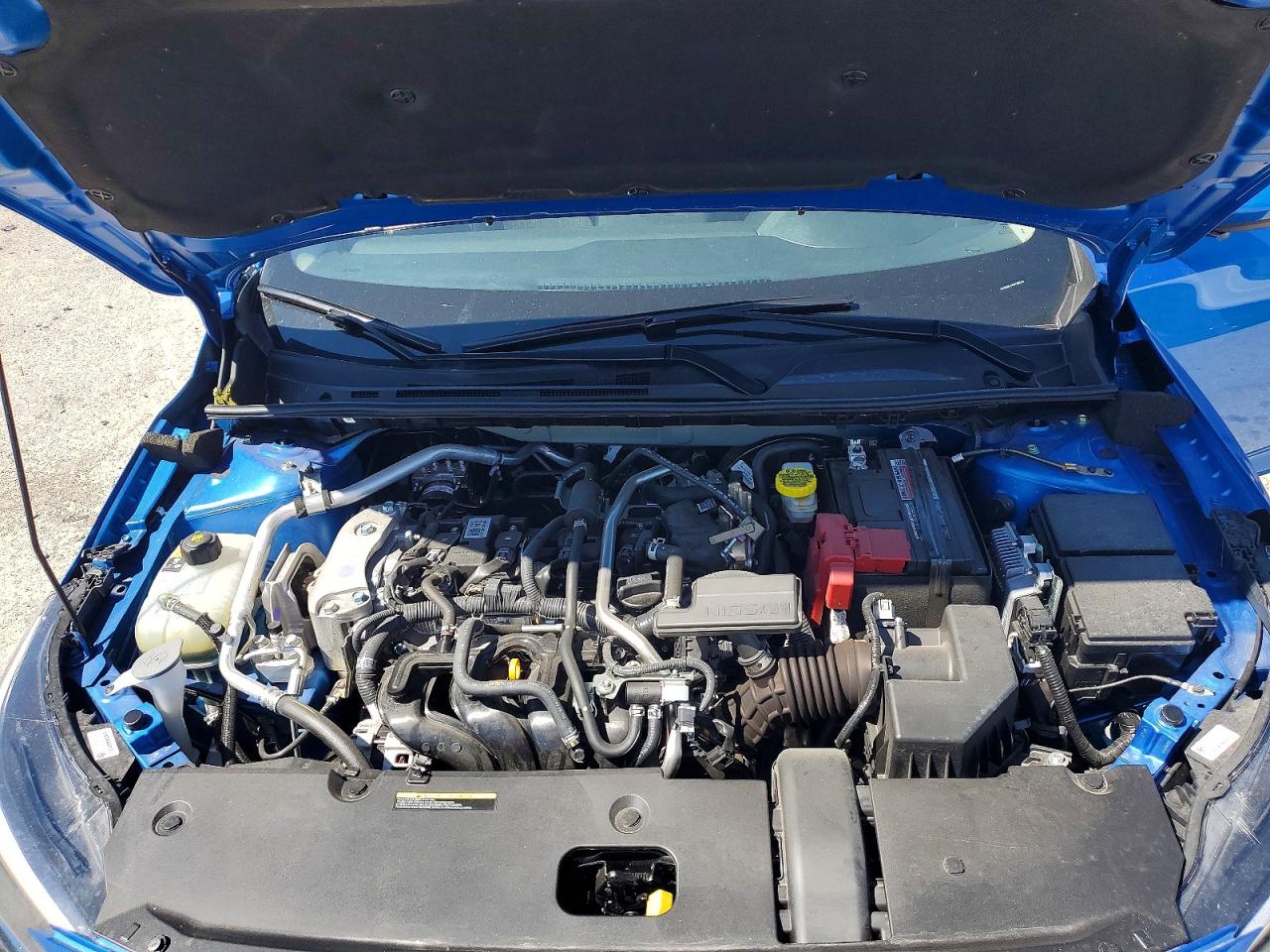 2025 Nissan Sentra Sv Blue vin: 3N1AB8CV0SY398522