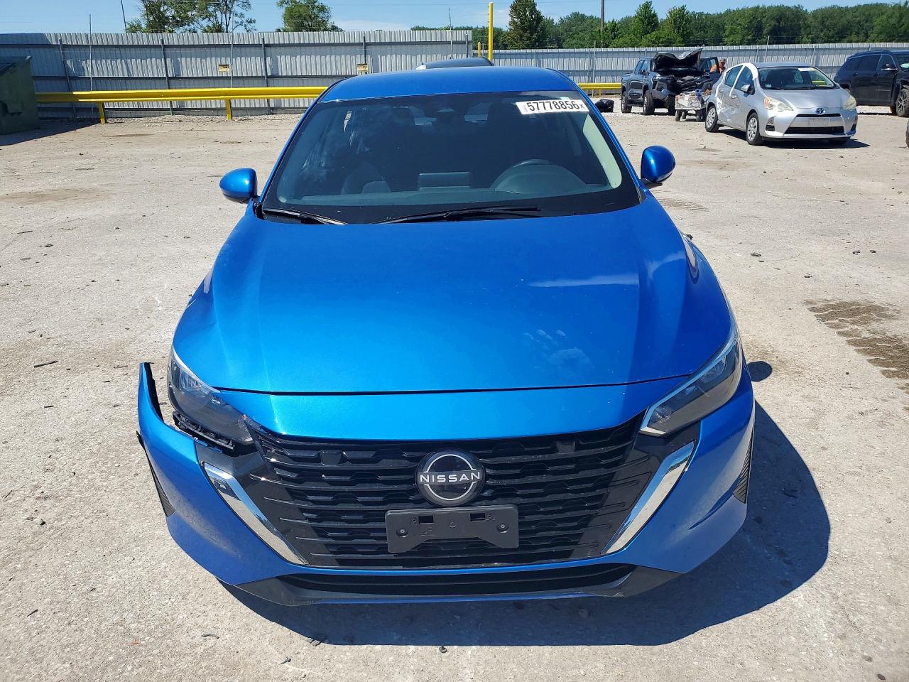 2025 Nissan Sentra Sv Blue vin: 3N1AB8CV0SY398522