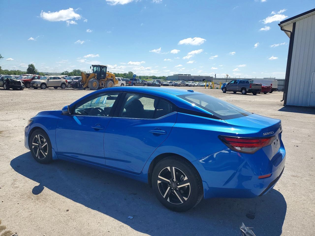 2025 Nissan Sentra Sv Blue vin: 3N1AB8CV0SY398522