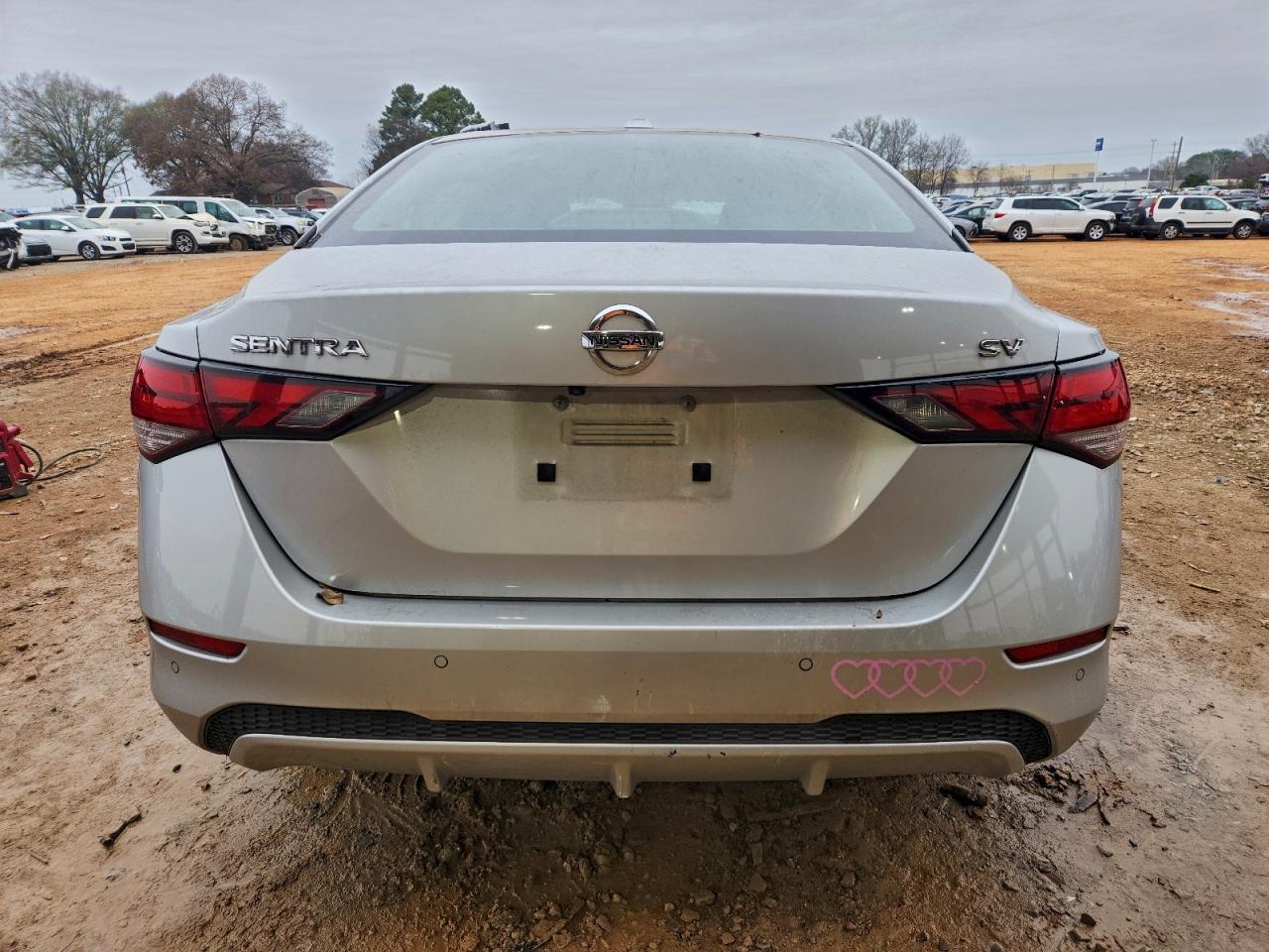 2021 Nissan Sentra Sv Silver vin: 3N1AB8CV1MY216281