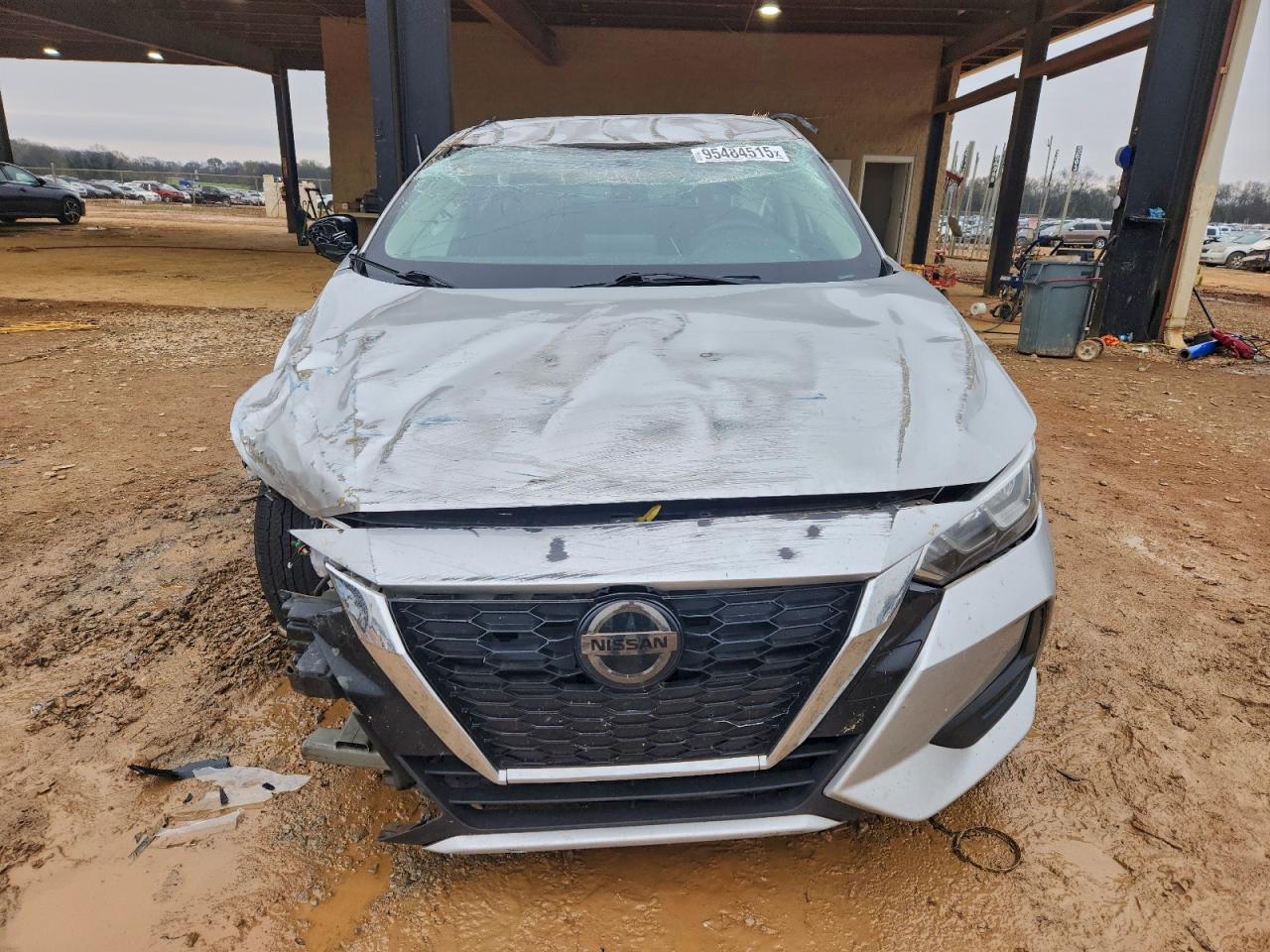 2021 Nissan Sentra Sv Silver vin: 3N1AB8CV1MY216281